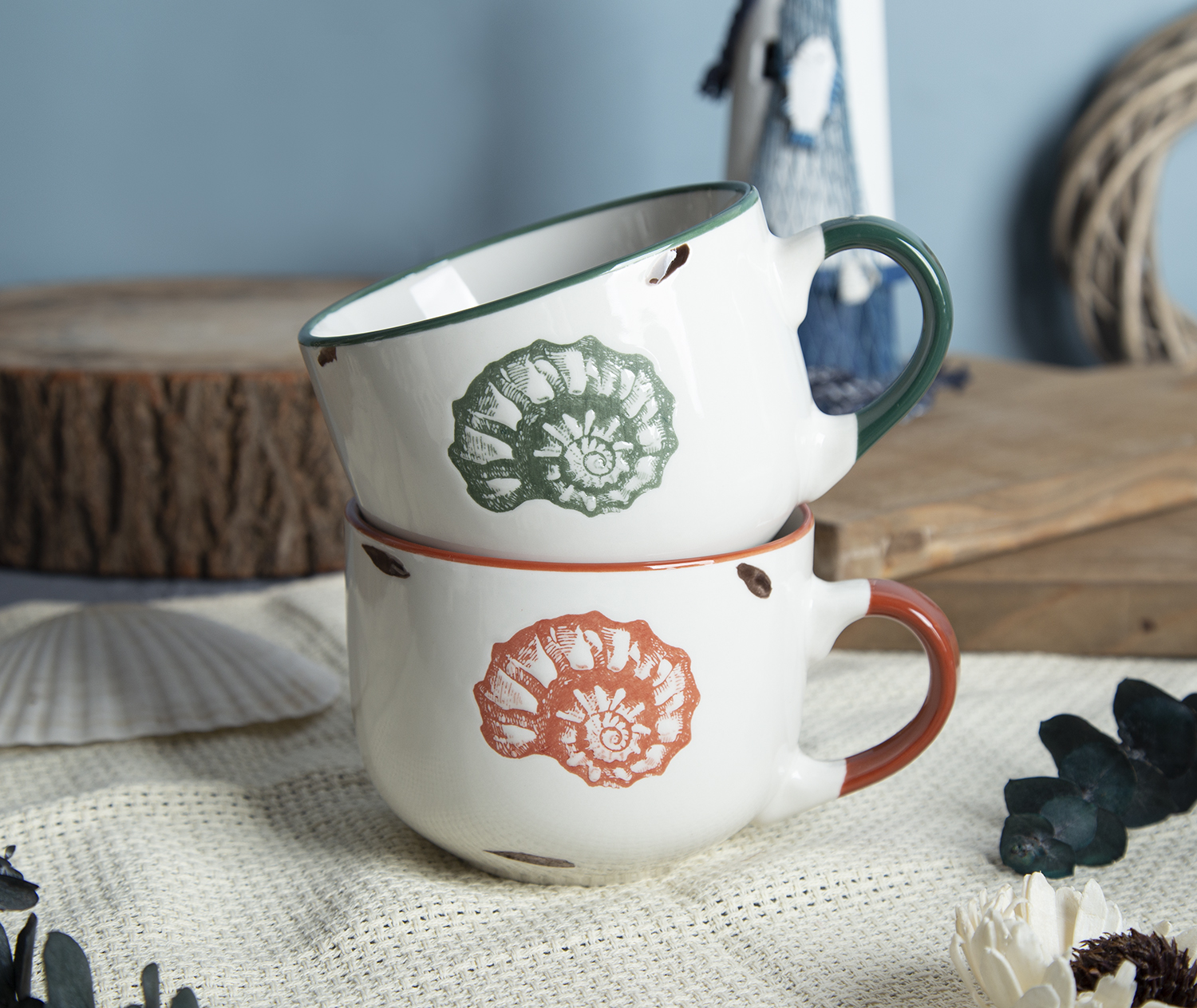​CHANGSHA HAPPY GO Screen Printed Antique Style New Bone China Mugs |Dopamine Series Ceramics|happygodinnerware.com