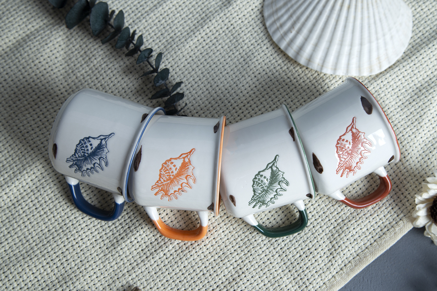 ​CHANGSHA HAPPY GO Screen Printed Antique Style New Bone China Mugs |Dopamine Series Ceramics|happygodinnerware.com