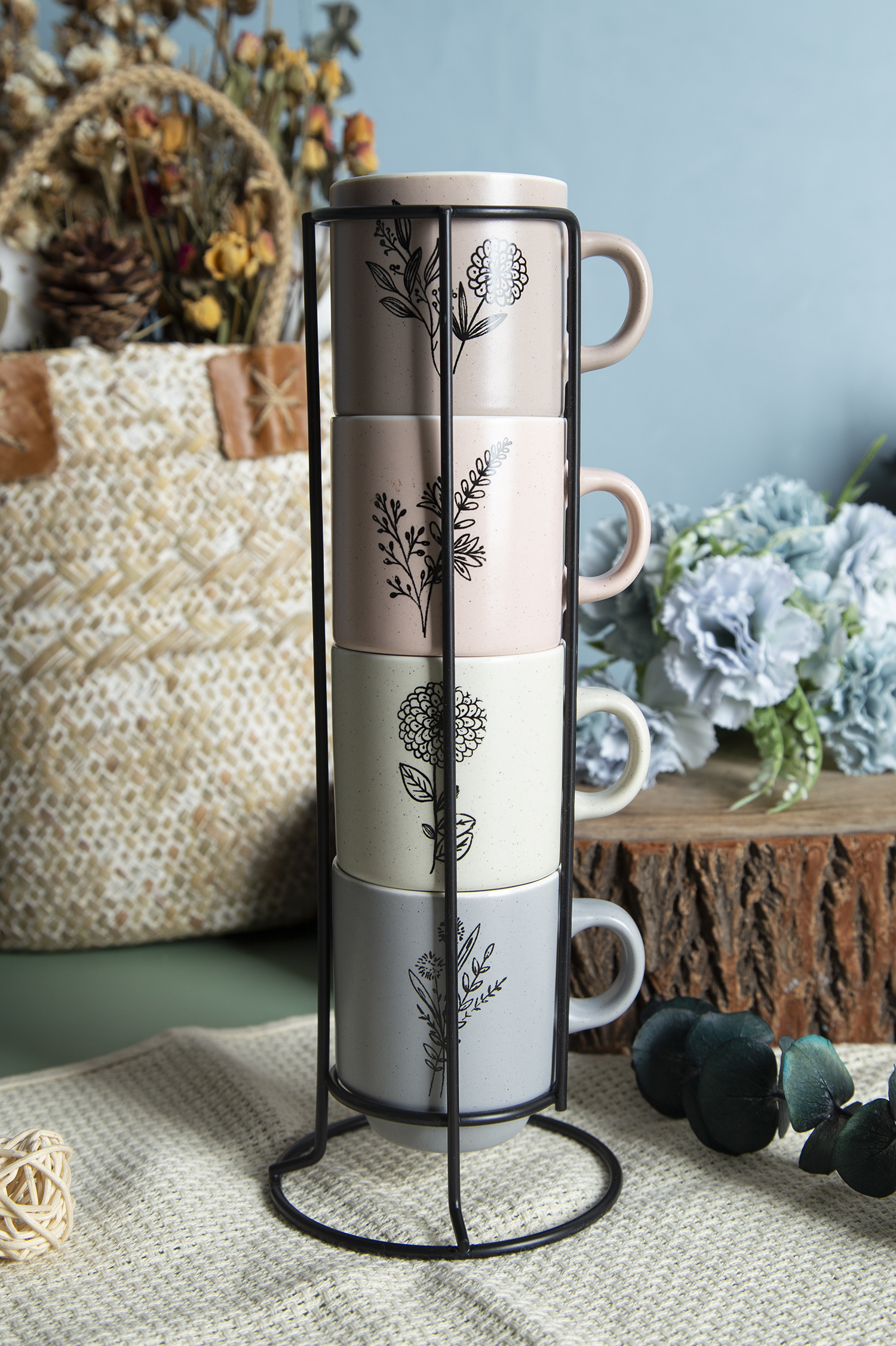 ​CHANGSHA HAPPY GO New Bone China Mugs with Double-Sided Screen Printing |happygodinnerware.com