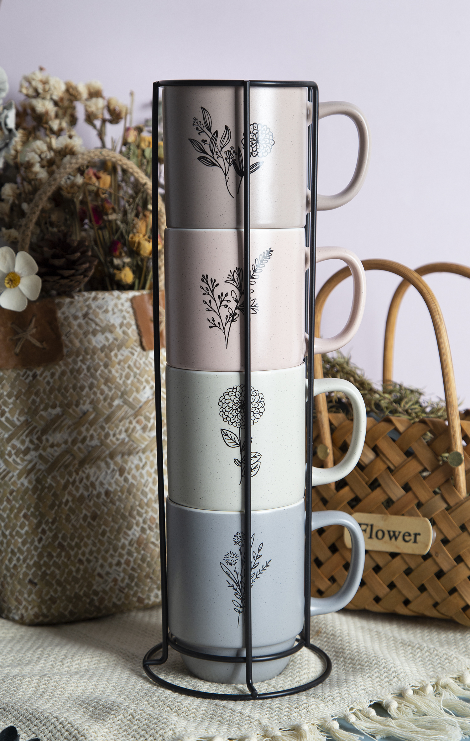 ​CHANGSHA HAPPY GO New Bone China Mugs with Double-Sided Screen Printing |happygodinnerware.com