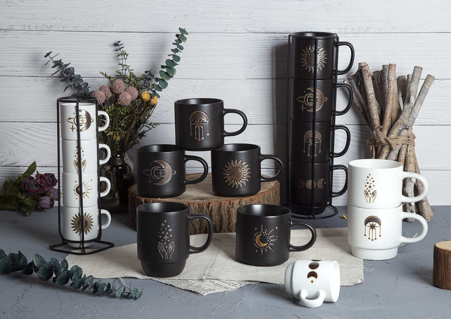 ​CHANGSHA HAPPY GO New Bone China Mugs with Under-Glaze Silk Screen Printing |happygodinnerware.com