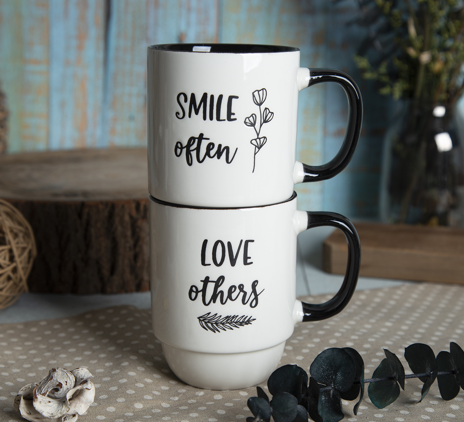 ​CHANGSHA HAPPY GO Plant-Themed New Bone China Mugs with Under-Glaze Silk Screen Printing |happygodinnerware.com