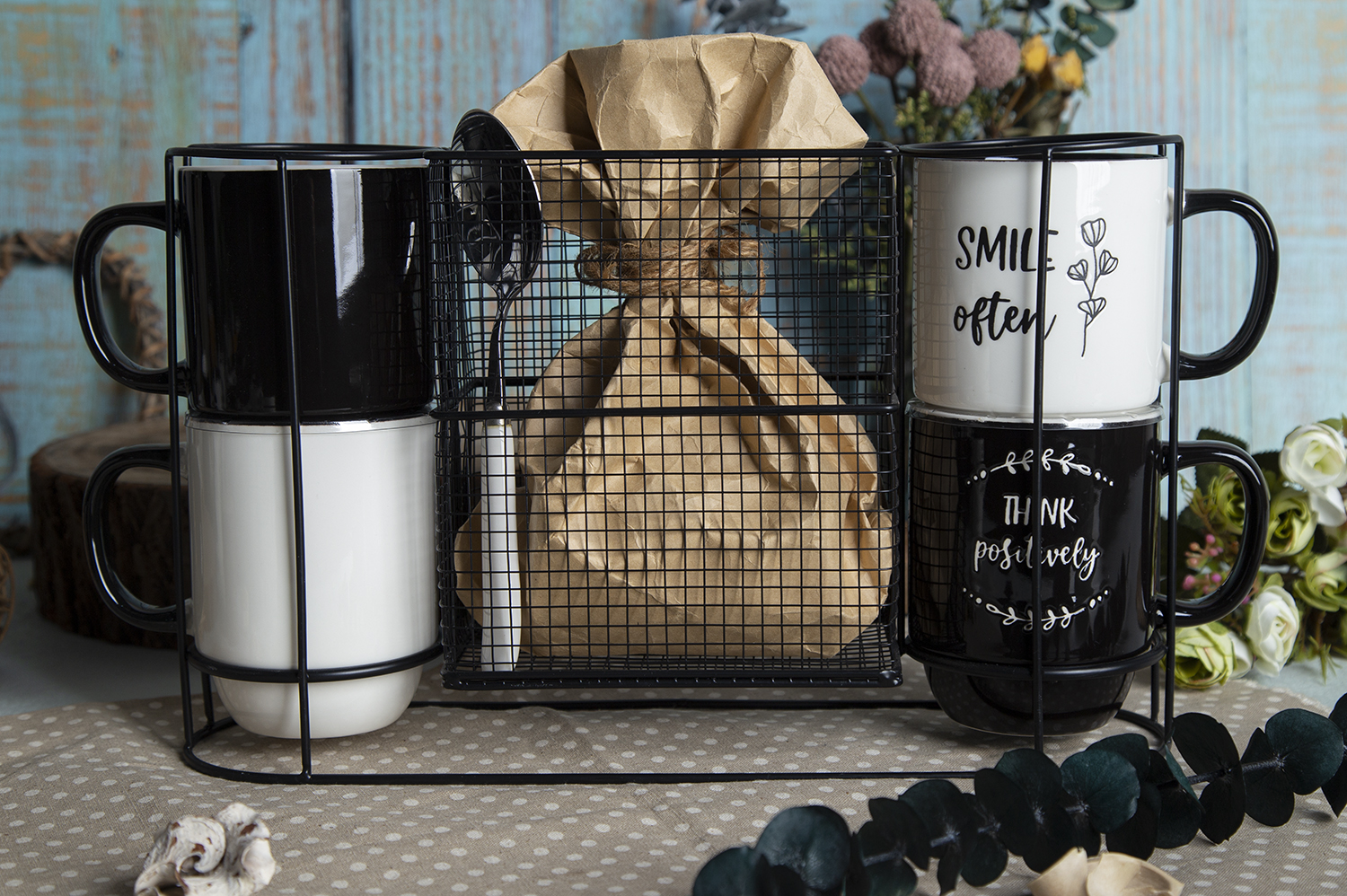 ​CHANGSHA HAPPY GO Plant-Themed New Bone China Mugs with Under-Glaze Silk Screen Printing |happygodinnerware.com