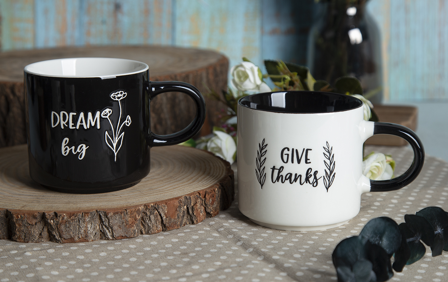 ​CHANGSHA HAPPY GO Plant-Themed New Bone China Mugs with Under-Glaze Silk Screen Printing |happygodinnerware.com