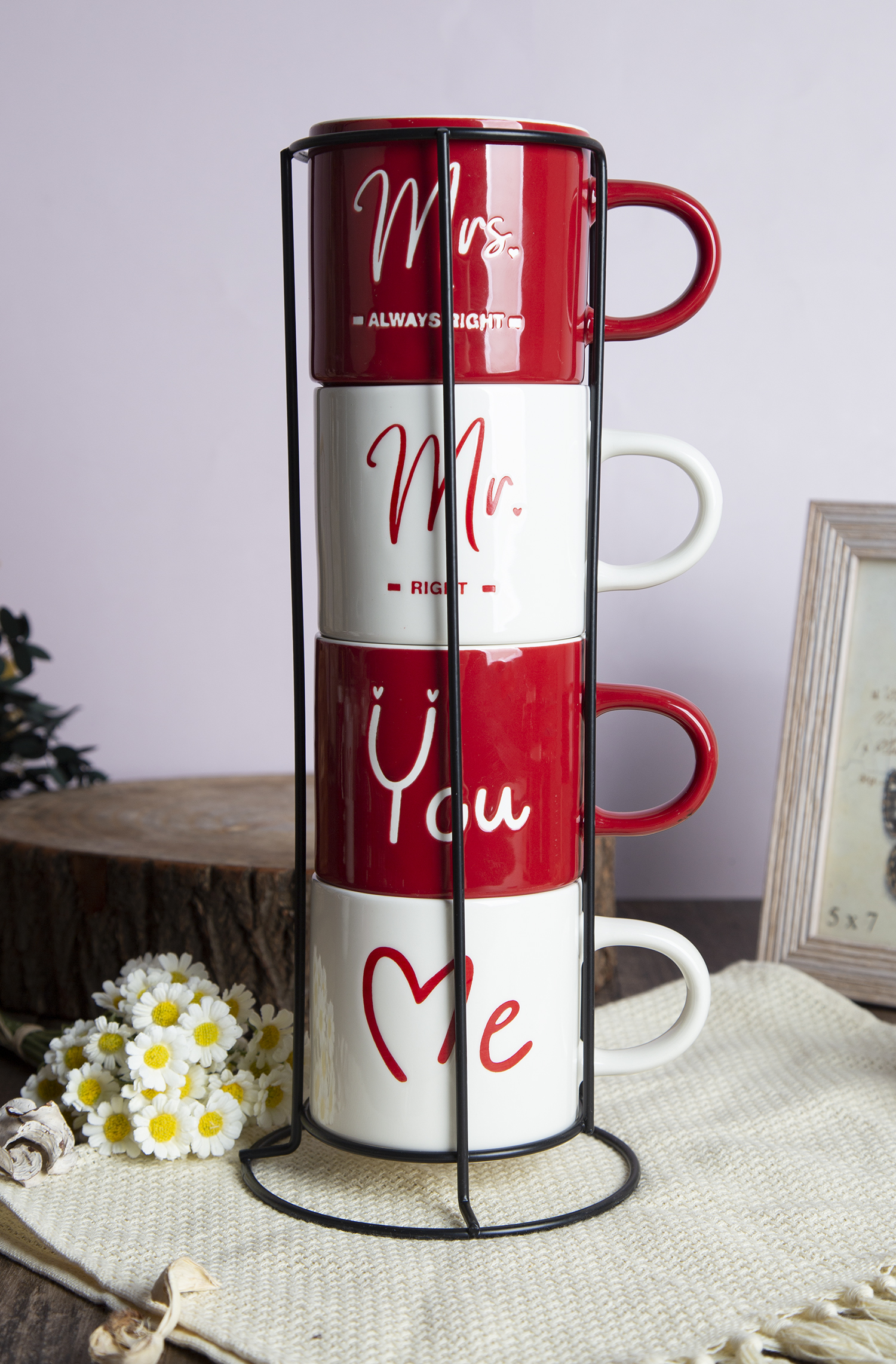 ​CHANGSHA HAPPY GO Couple-Themed New Bone China Mugs with Under-Glaze Silk Screen Printing |happygodinnerware.com