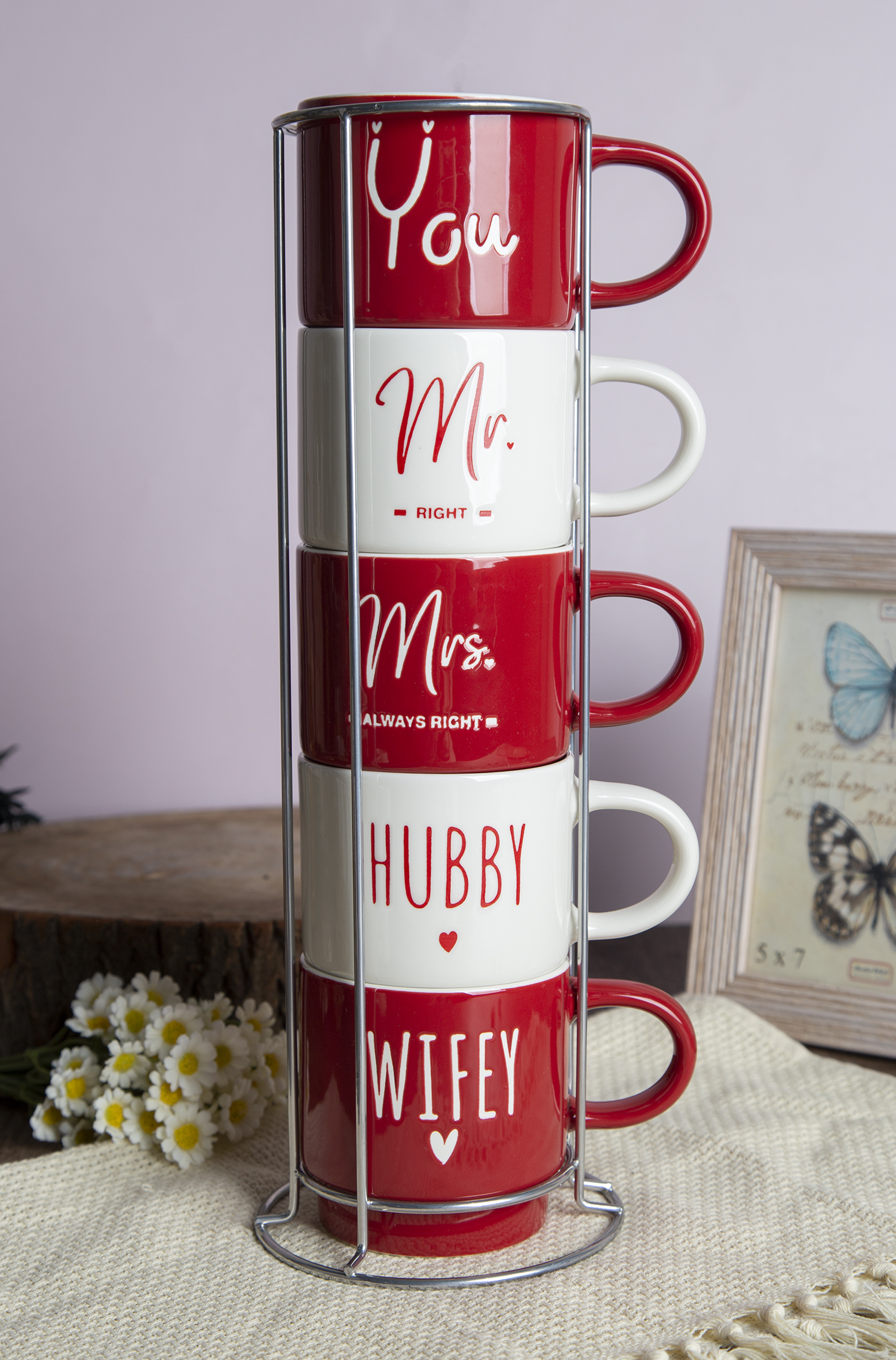 ​CHANGSHA HAPPY GO Couple-Themed New Bone China Mugs with Under-Glaze Silk Screen Printing |happygodinnerware.com