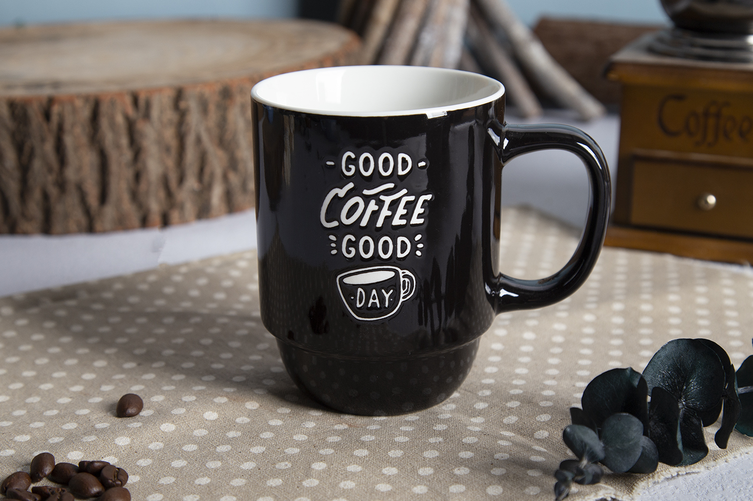 ​CHANGSHA HAPPY GO Motivational Coffee Mugs in New Bone China with Under-Glaze Silk Screen Printing |happygodinnerware.com
