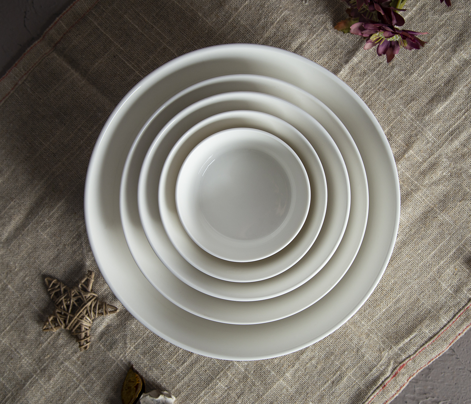 CHANGSHA HAPPY GO Embossed Design New Bone China Collection | happygodinnerware.com