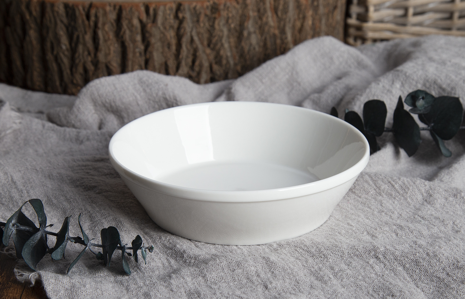 CHANGSHA HAPPY GO Classic White Bone China Bowl Set |happygodinnerware.com