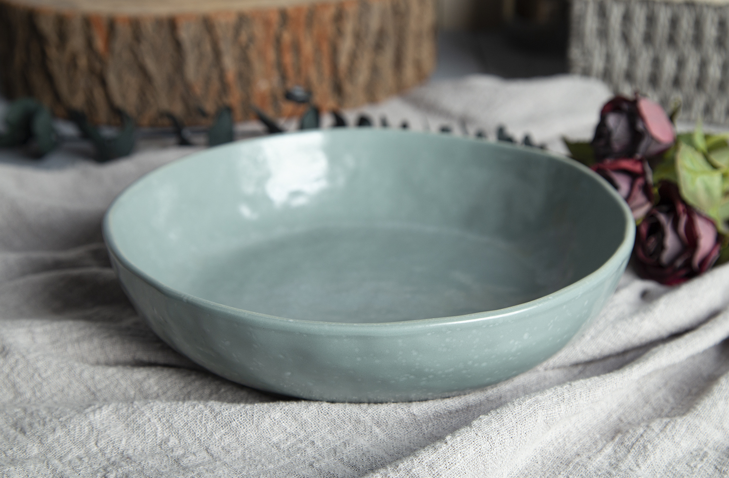 CHANGSHA HAPPY GO Slate Serenity Reactive Glaze Stoneware |happygodinnerware.com