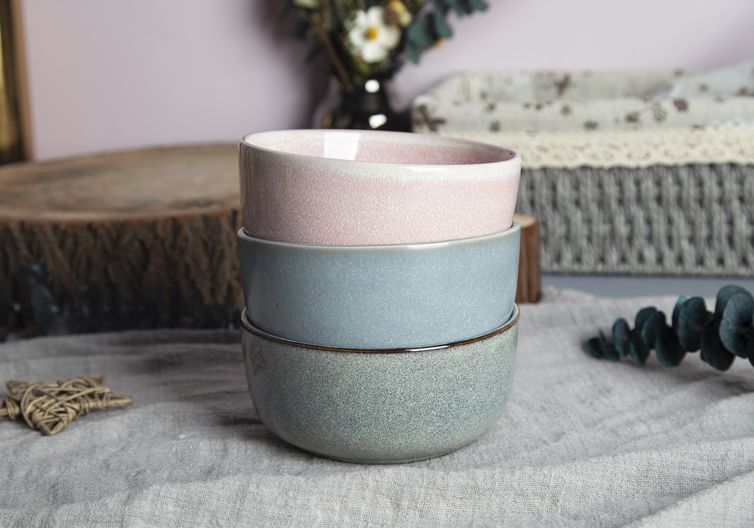 CHANGSHA HAPPY GO Fresh Reaction Glaze Ceramic Collection: Elegant Simplicity in Modern Design |happygodinnerware.com