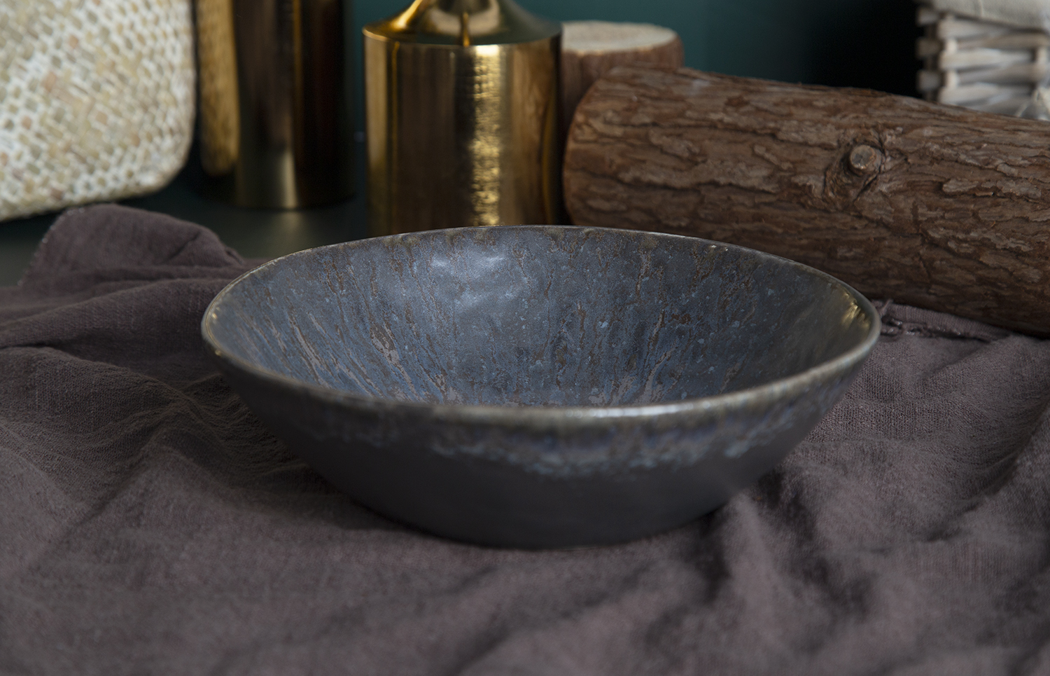 CHANGSHA HAPPY GO Organic-Shaped Reactive Glaze Stoneware Collection |happygodinnerware.com