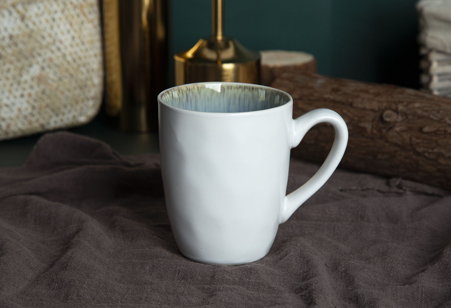 CHANGSHA HAPPY GO Blue-Drip Reactive Glaze Stoneware Collection |happygodinnerware.com