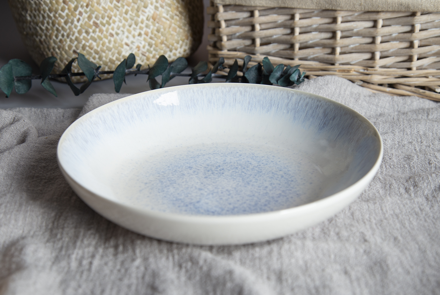 CHANGSHA HAPPY GO Cream Pastel Reactive Glaze Stoneware | happygodinnerware.com