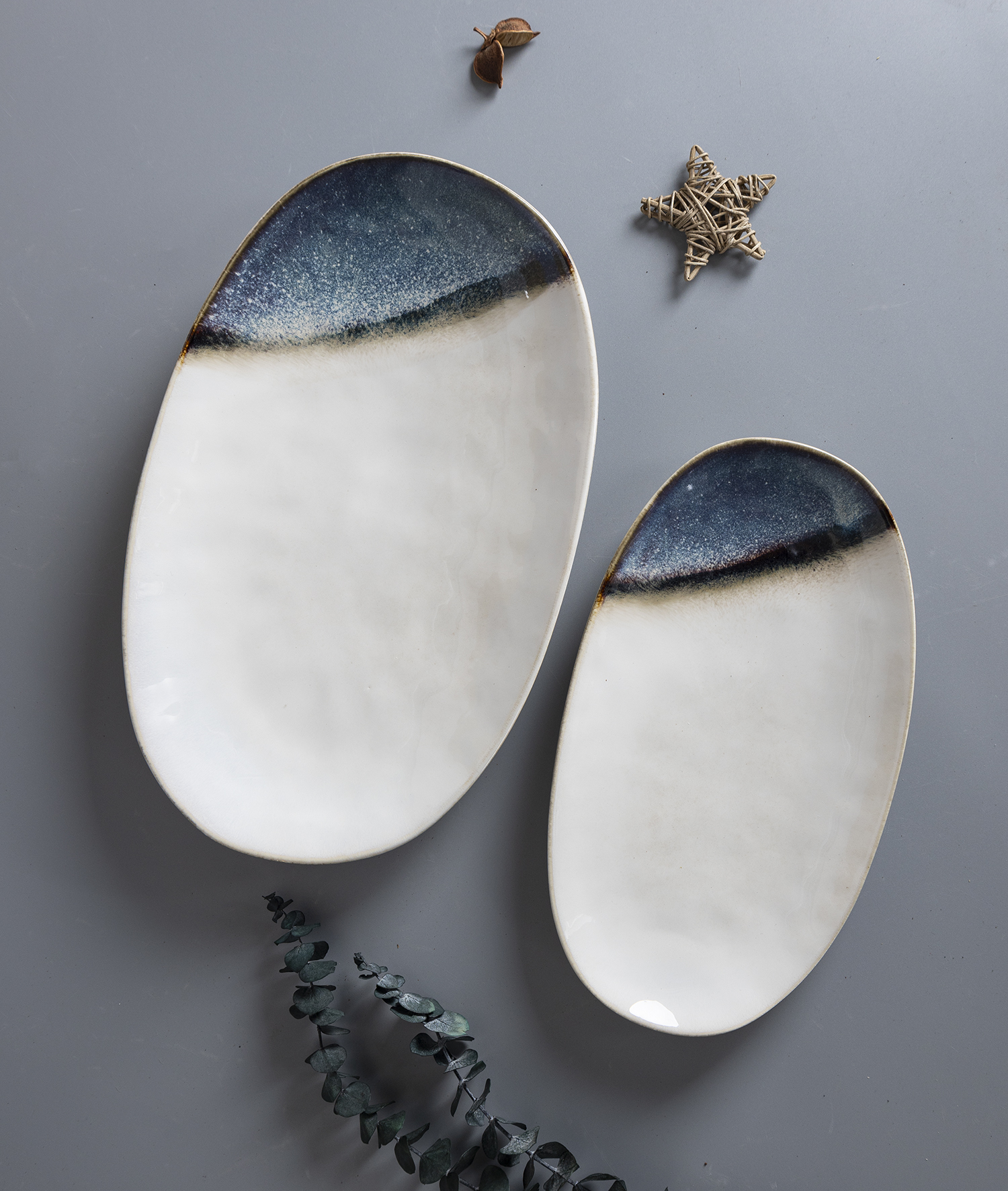 CHANGSHA HAPPY GO  Elegant Reactive Glaze Crackle Stoneware Dinnerware Set in Mystical Purple  |happygodinnerware.com