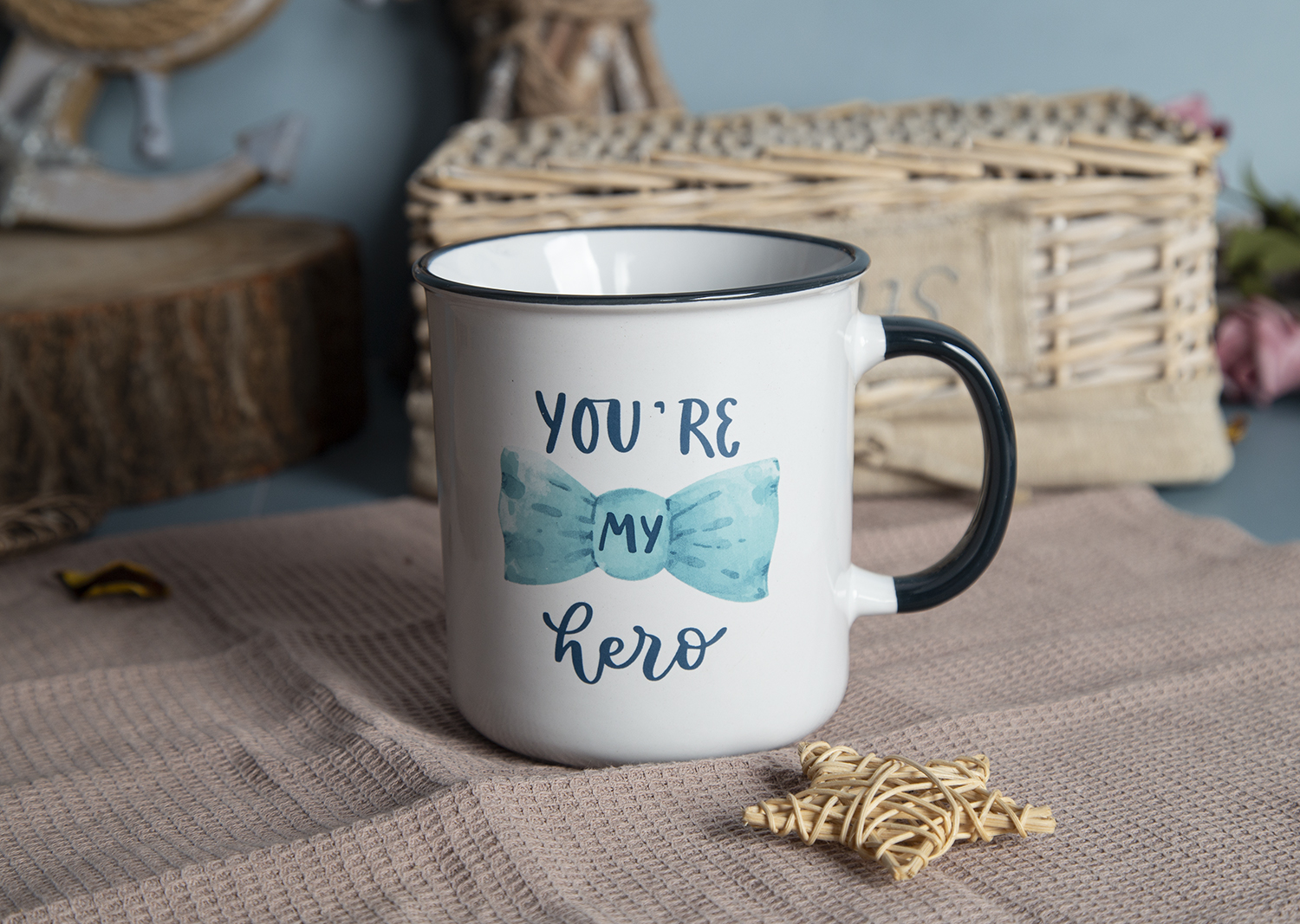 CHANGSHA HAPPY GO Fun Themed Stoneware Mugs with Colorful Decals | happygodinnerware.com