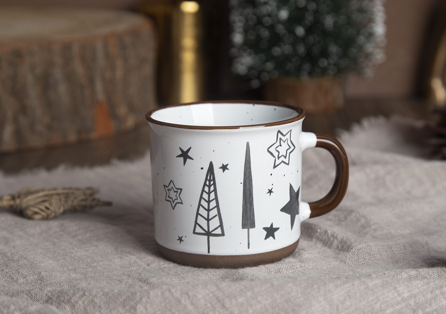 CHANGSHA HAPPY GO Ceramic Mugs with Decal and Makeup Clay, Stoneware | happygodinnerware.com