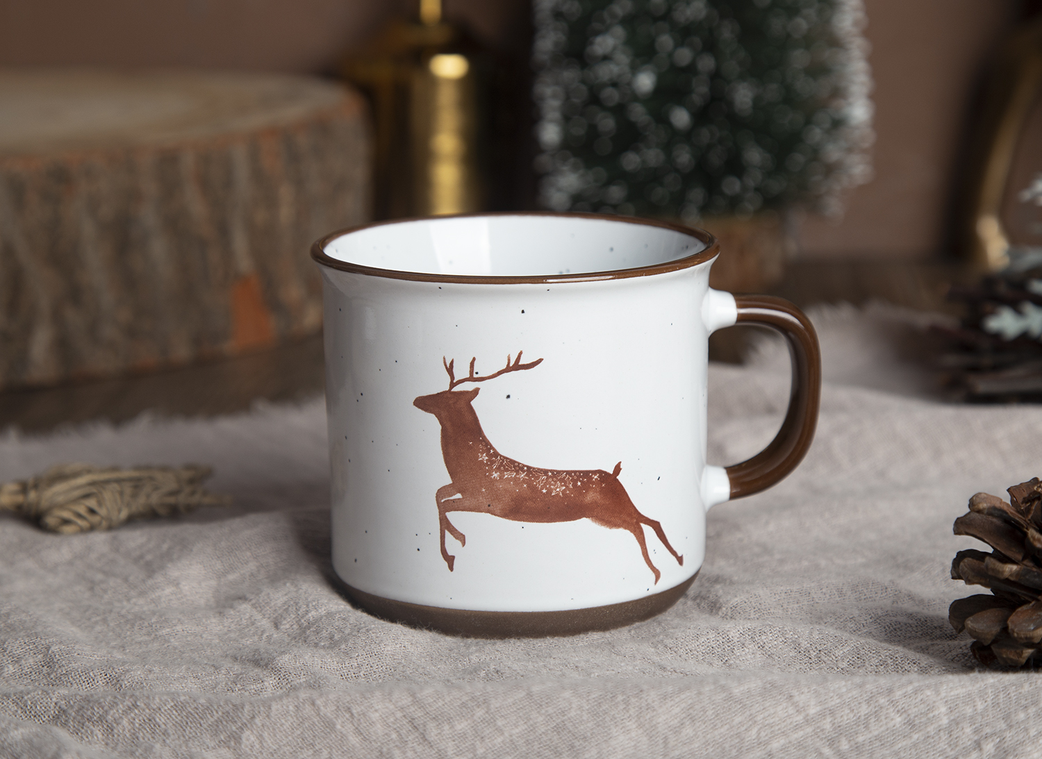 CHANGSHA HAPPY GO Ceramic Mugs with Decal and Makeup Clay, Stoneware | happygodinnerware.com