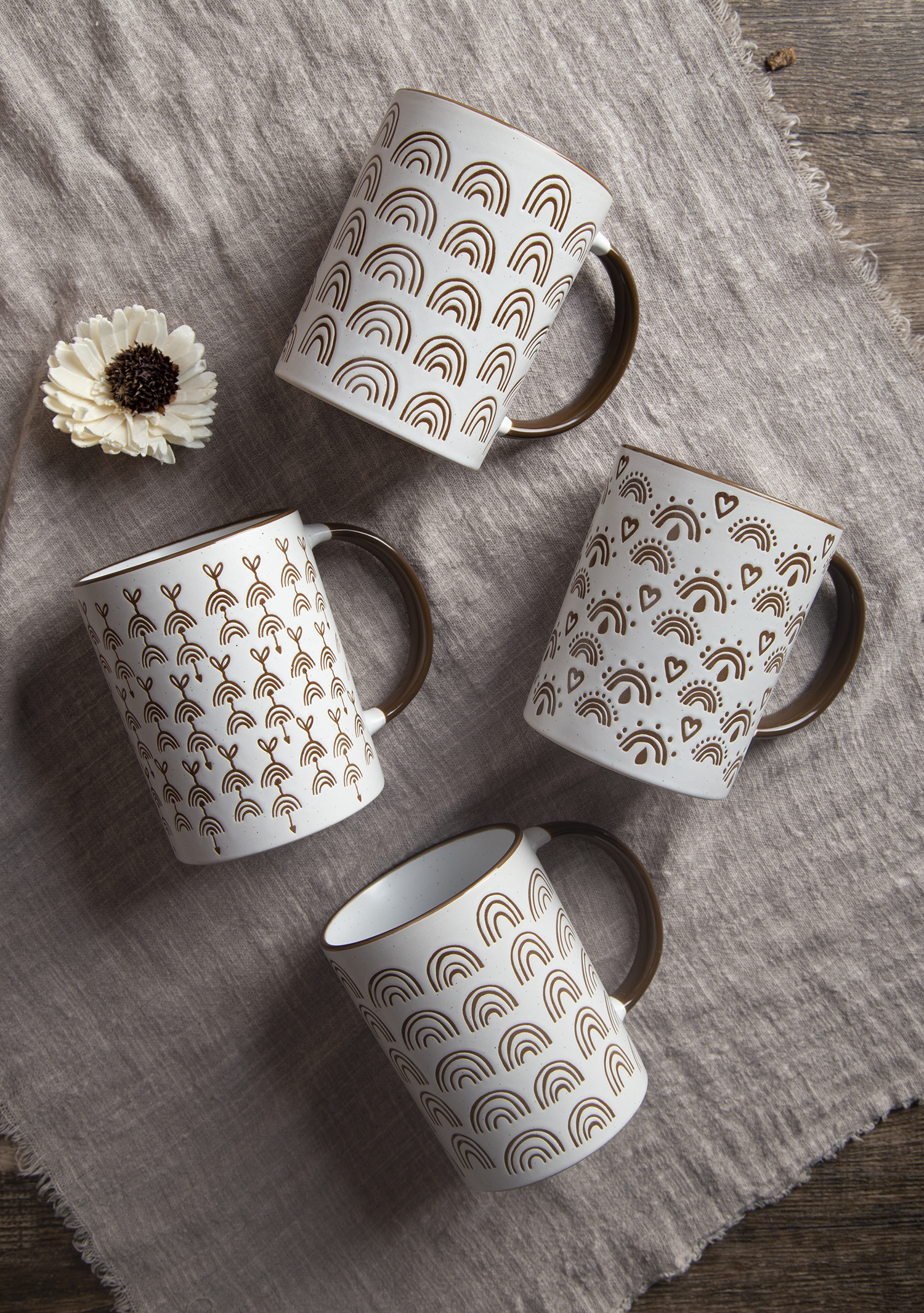 CHANGSHA HAPPY GO Ceramic Mugs with Under-Glaze Screen Printing, Stoneware | happygodinnerware.com