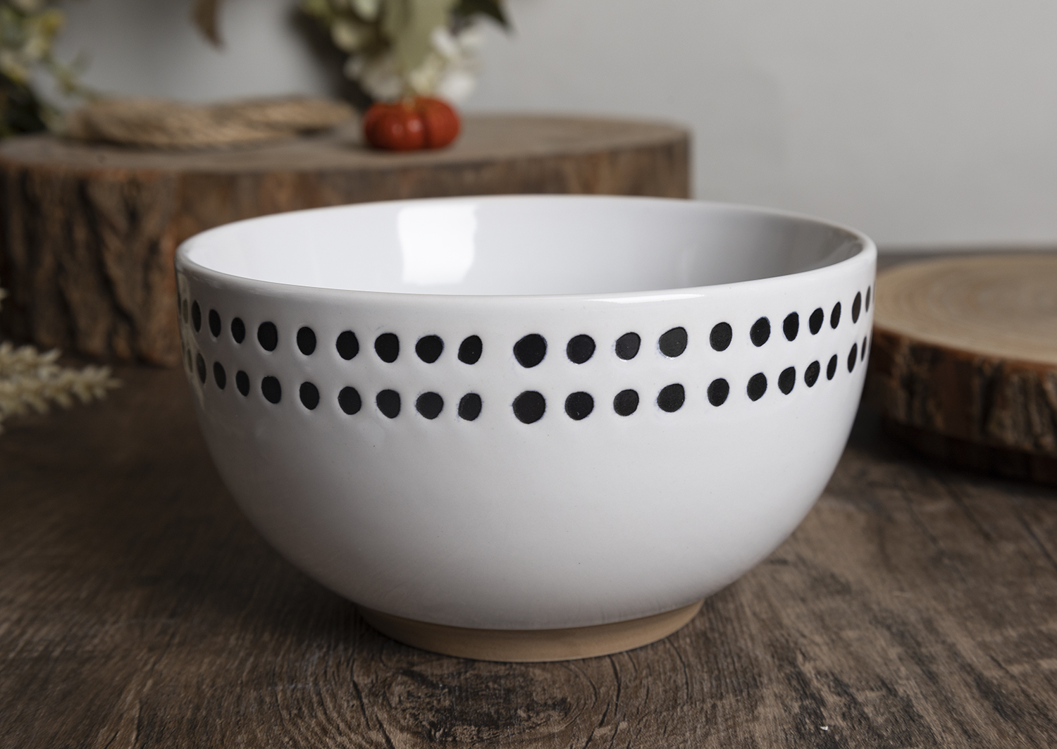 CHANGSHA HAPPY GO Minimalist Quote Ceramic Mug and Bowl Set – Black & White Stoneware with Home-Inspired Sayings and Stackable Design|happygodinnerware.com