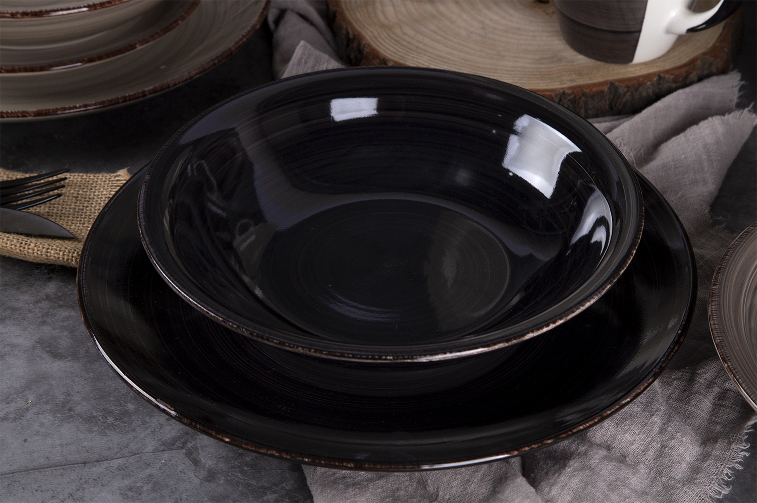 CHANGSHA HAPPY GO Dinnerware Marble Porcelain Dinner Dish Ceramics Plate Gold Rim Dinner Plate Tableware Set|happygodinnerware.com