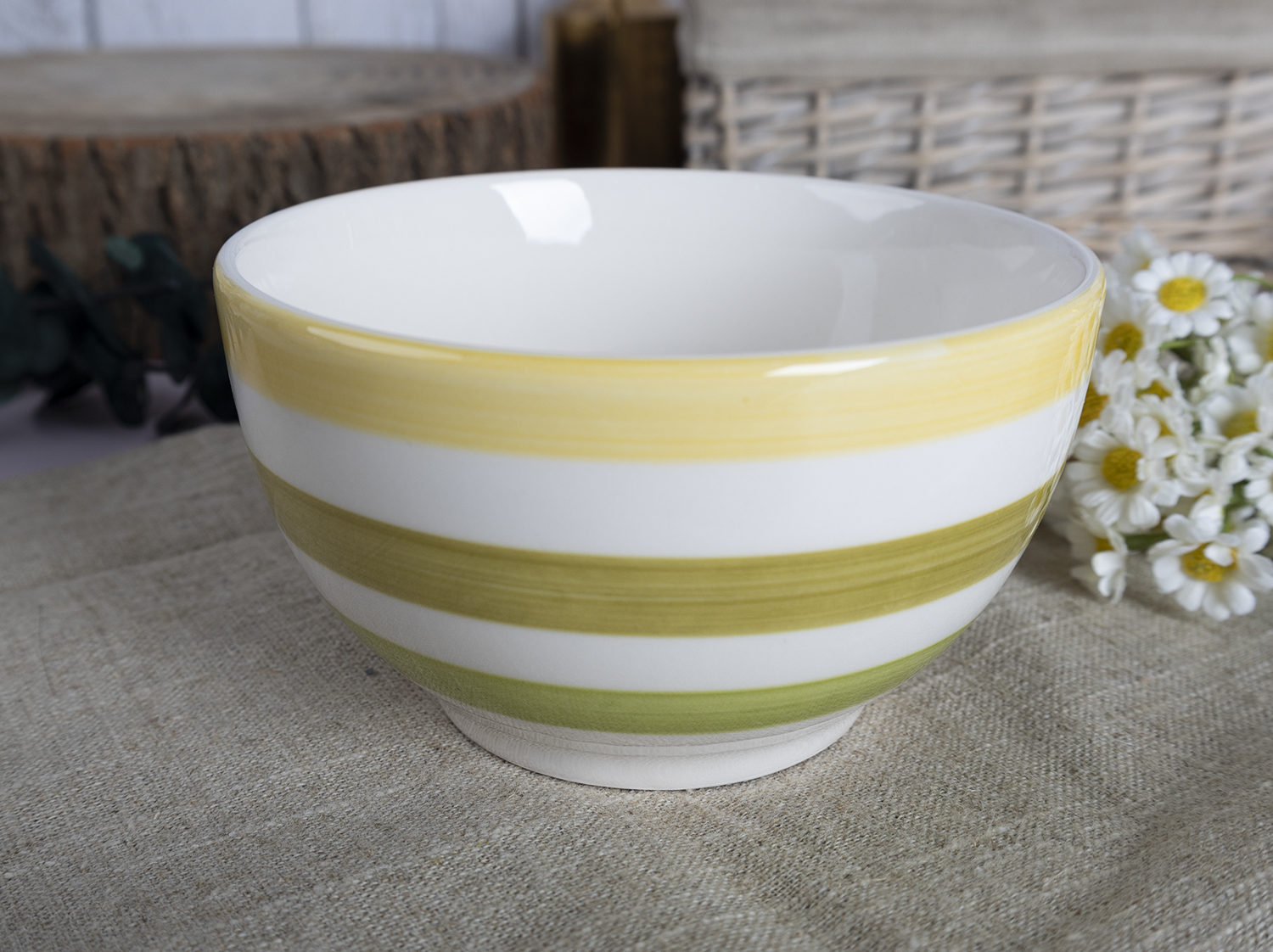 CHANGSHA HAPPY GO Fresh Plaid Handpainted Fine Earthenware Dinnerware Set with Colorful Grids and Casual Style  |happygodinnerware.com