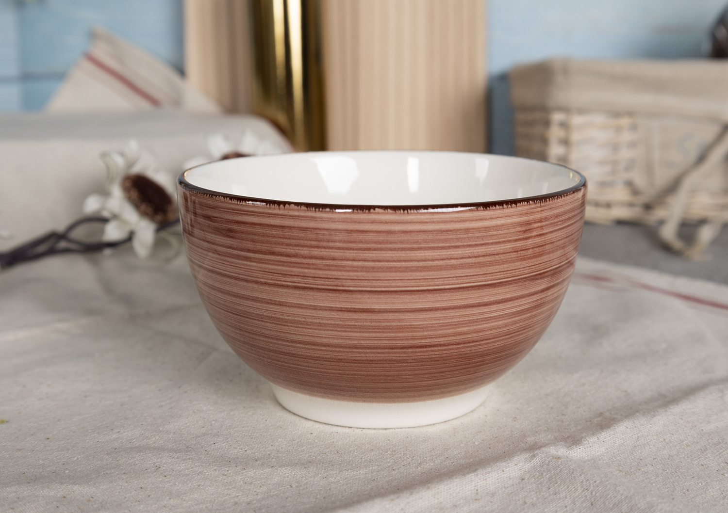 CHANGSHA HAPPY GO Bohemian Colorful Stoneware Handpainted Dinnerware Set with Artistic Floral and Geometric Accents  |happygodinnerware.com