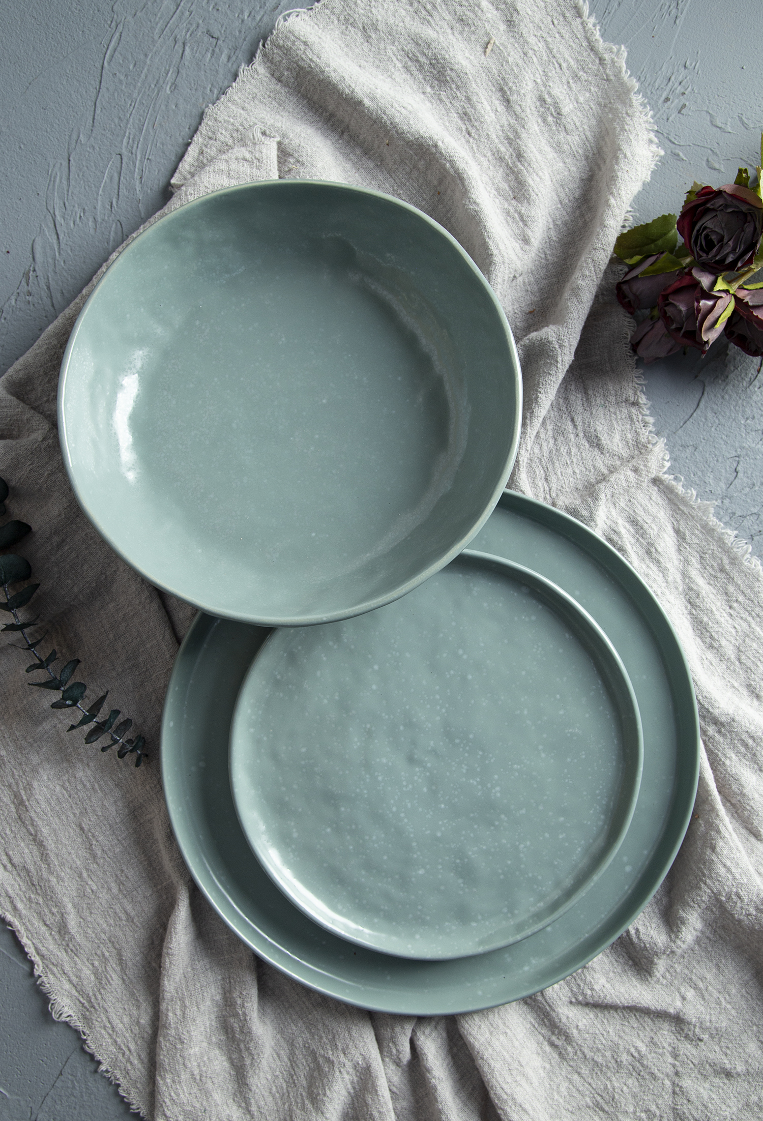 CHANGSHA HAPPY GO Slate Serenity Reactive Glaze Stoneware |happygodinnerware.com