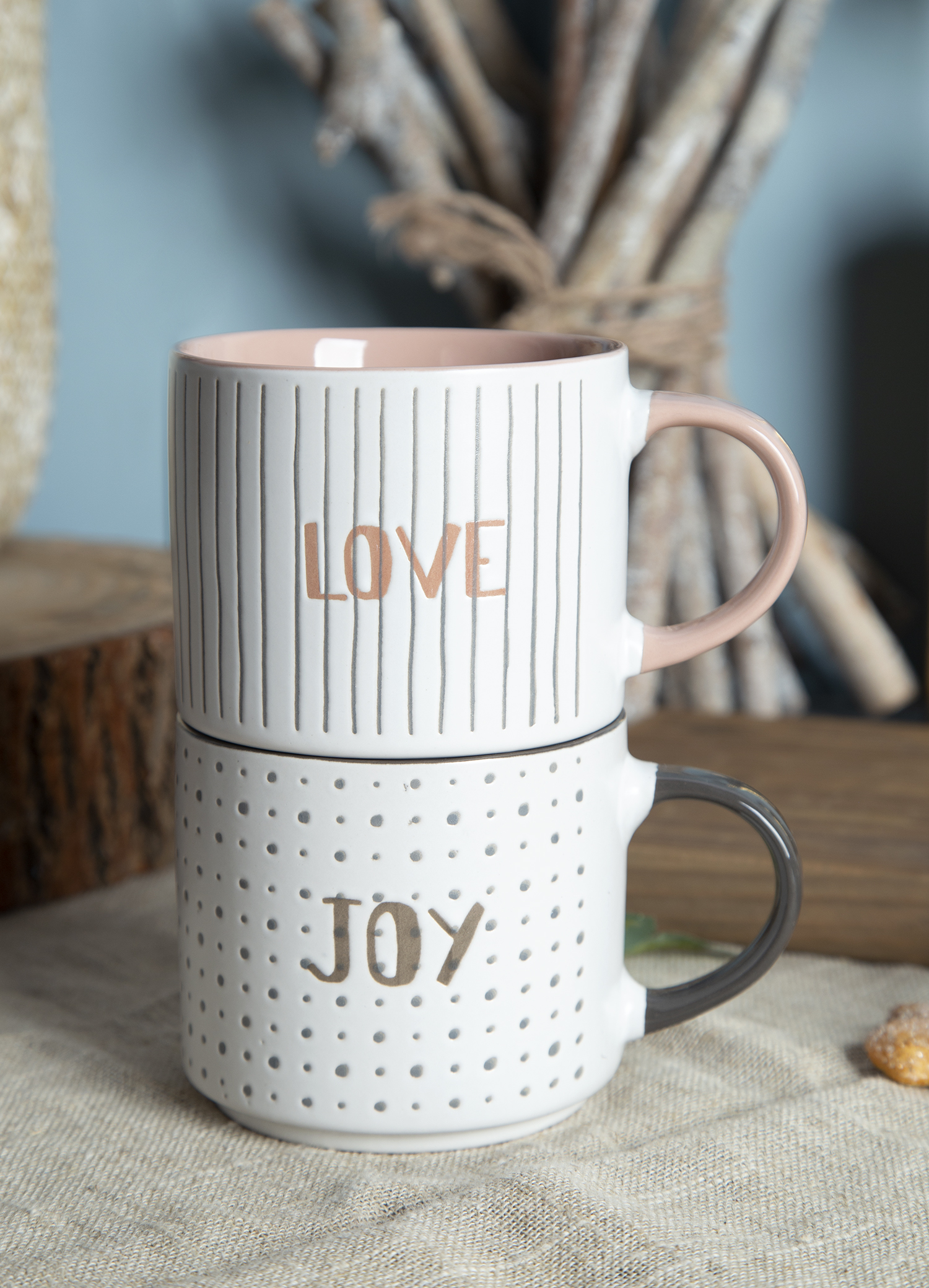 CHANGSHA HAPPY GO Ceramic Mugs with Positive Word Prints | happygodinnerware.com
