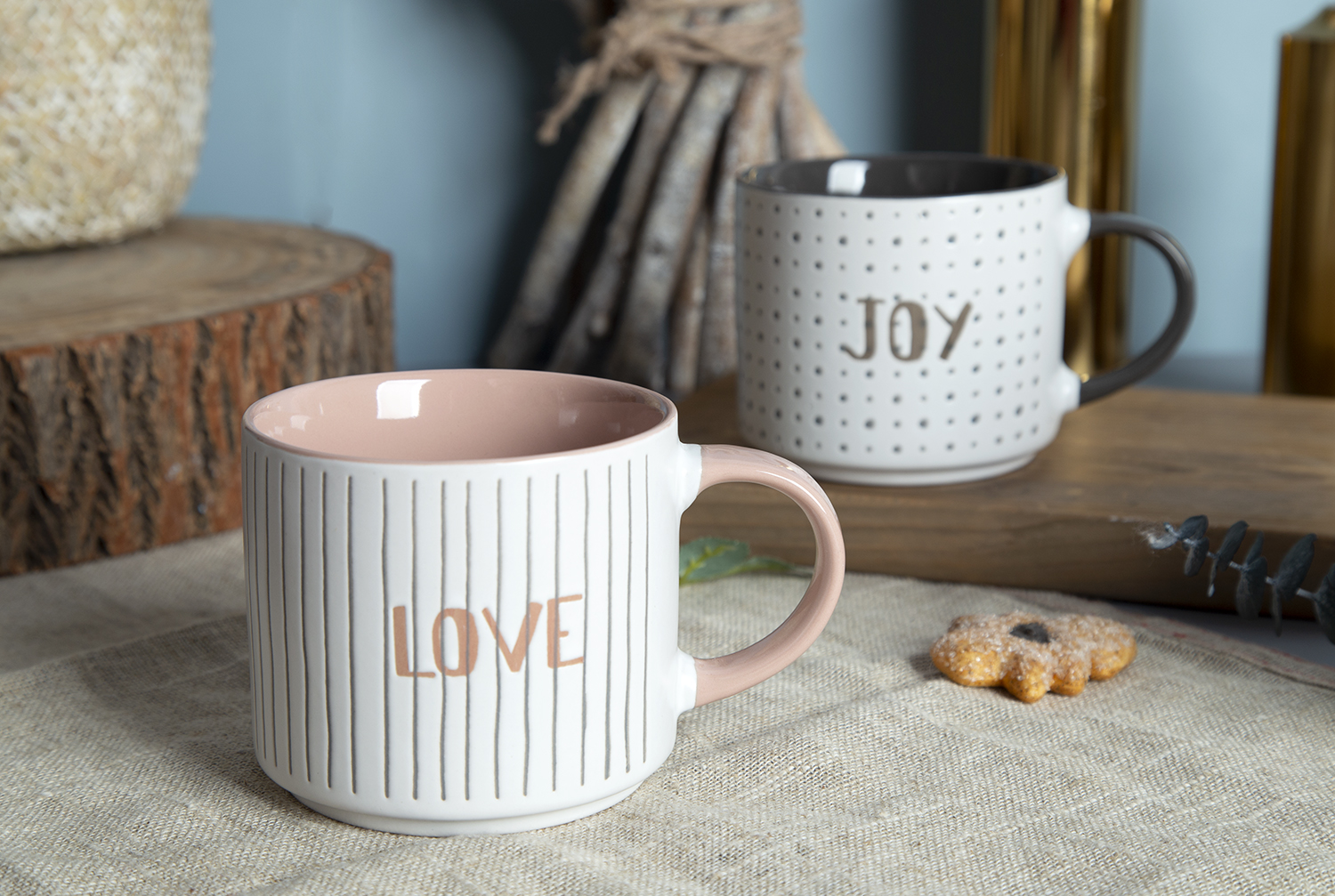 CHANGSHA HAPPY GO Ceramic Mugs with Positive Word Prints | happygodinnerware.com