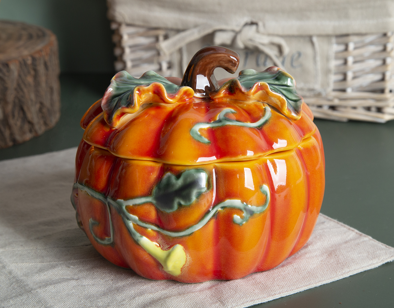 CHANGSHA HAPPY GO Stoneware Pumpkin Design Tableware | happygodinnerware.com
