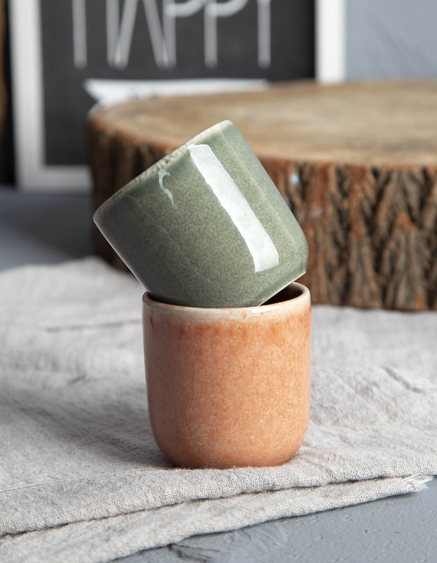 CHANGSHA HAPPY GO Color Therapy – Bright Reactive Glaze Mug & Bowl Set | Dopamine Series Ceramics | happygodinnerware.com