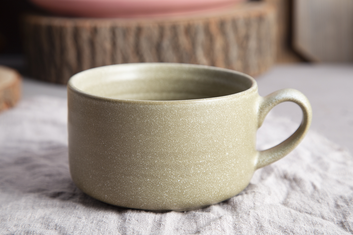 CHANGSHA HAPPY GO Soft-Tone Reactive Glaze Nordic Dinner Set | happygodinnerware.com