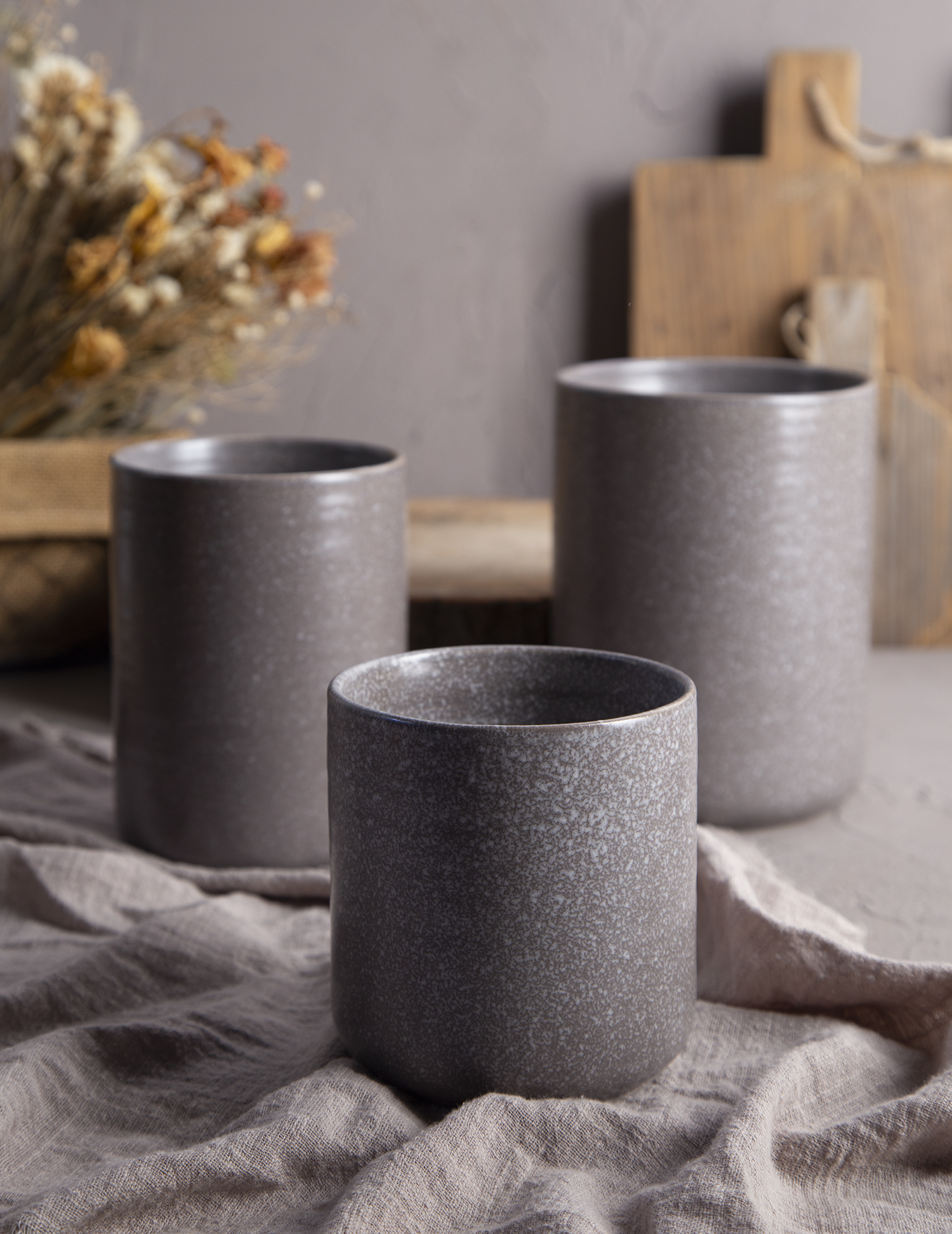 CHANGSHA HAPPY GO Soft-Tone Reactive Glaze Nordic Dinner Set | happygodinnerware.com