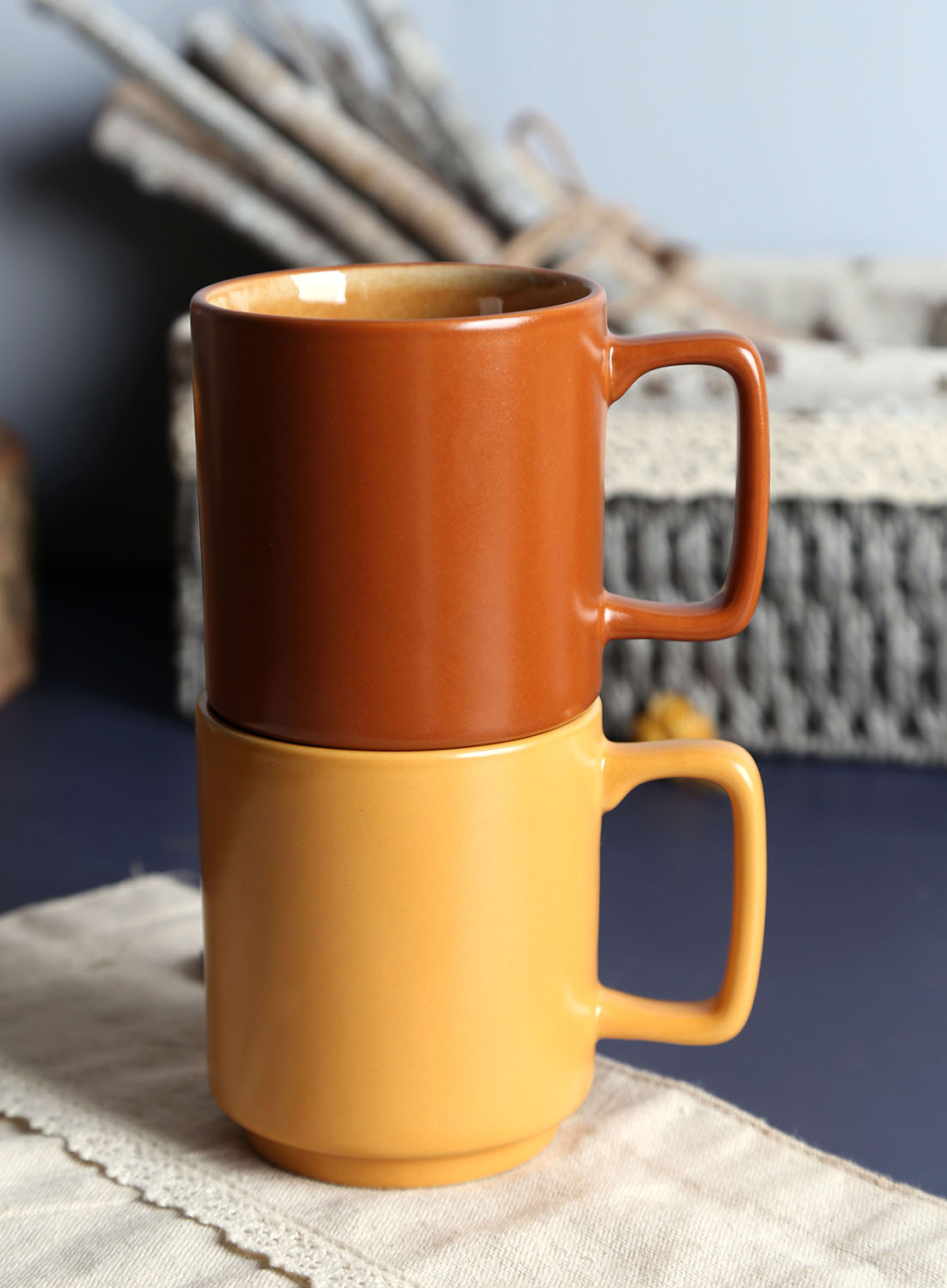 CHANGSHA HAPPY GO Warm Tone Matte Reactive Glaze Stoneware Dinnerware Set |Dopamine Series Ceramics|happygodinnerware.com