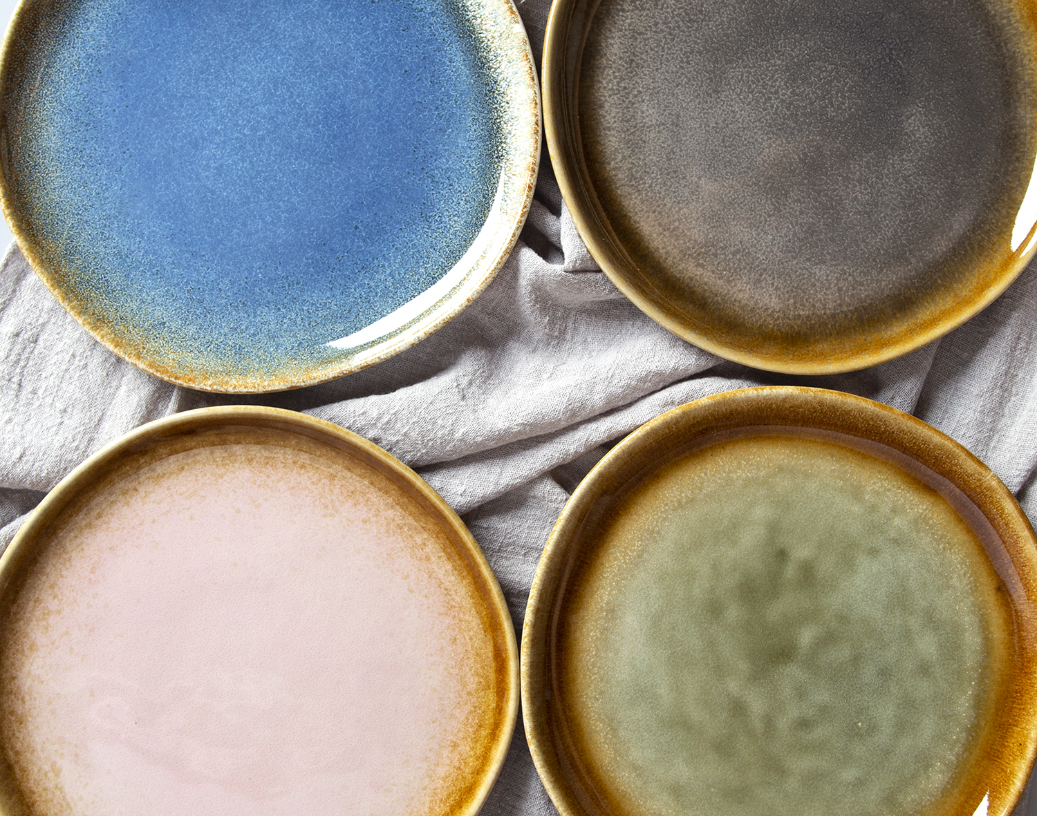 CHANGSHA HAPPY GO Four-Color Reactive Glaze Stoneware Collection |happygodinnerware.com