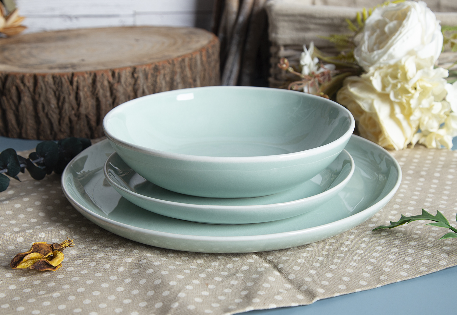 CHANGSHA HAPPY GO Pastel Dopamine Dual-Tone Stoneware |happygodinnerware.com