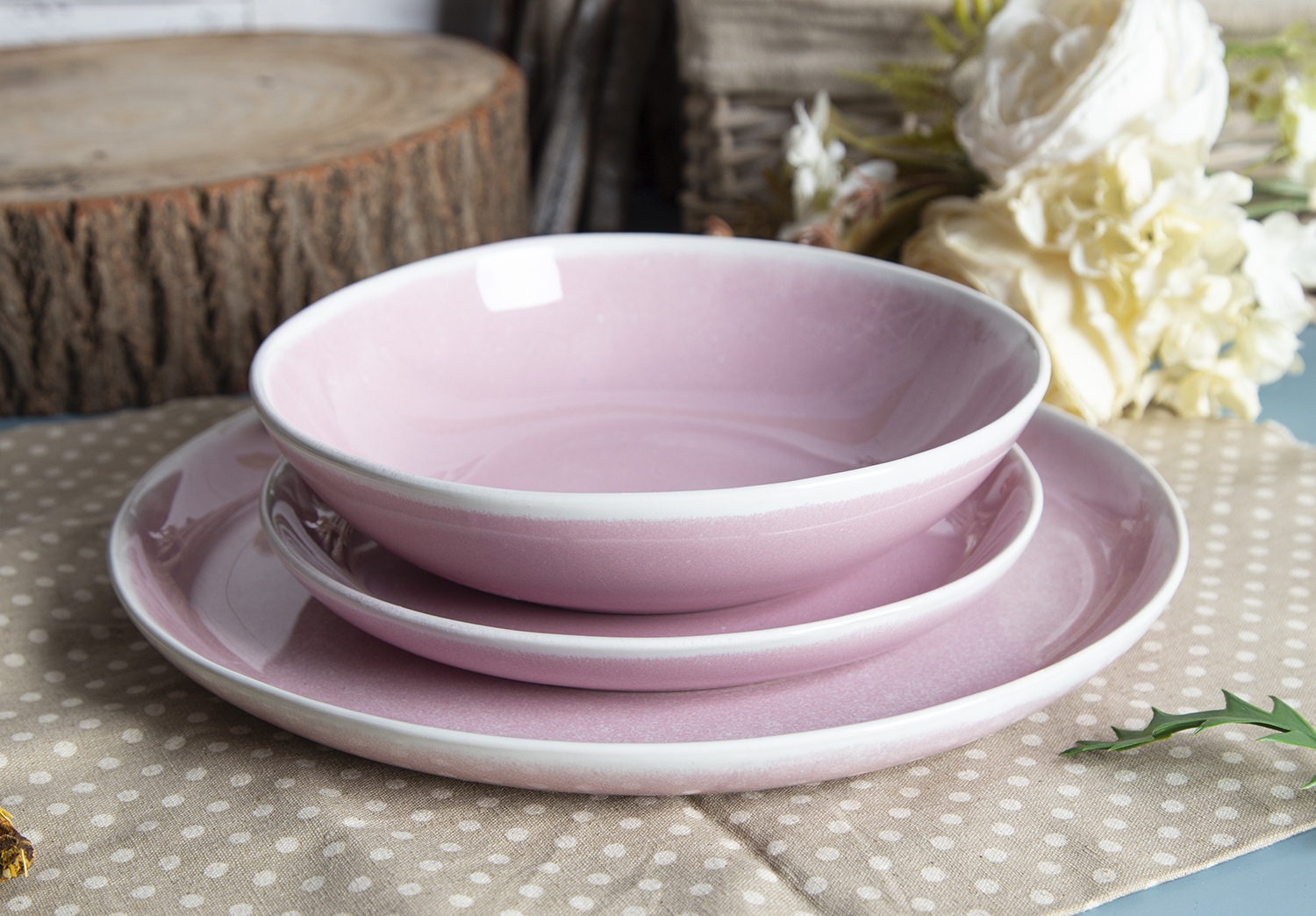 CHANGSHA HAPPY GO Pastel Dopamine Dual-Tone Stoneware |happygodinnerware.com