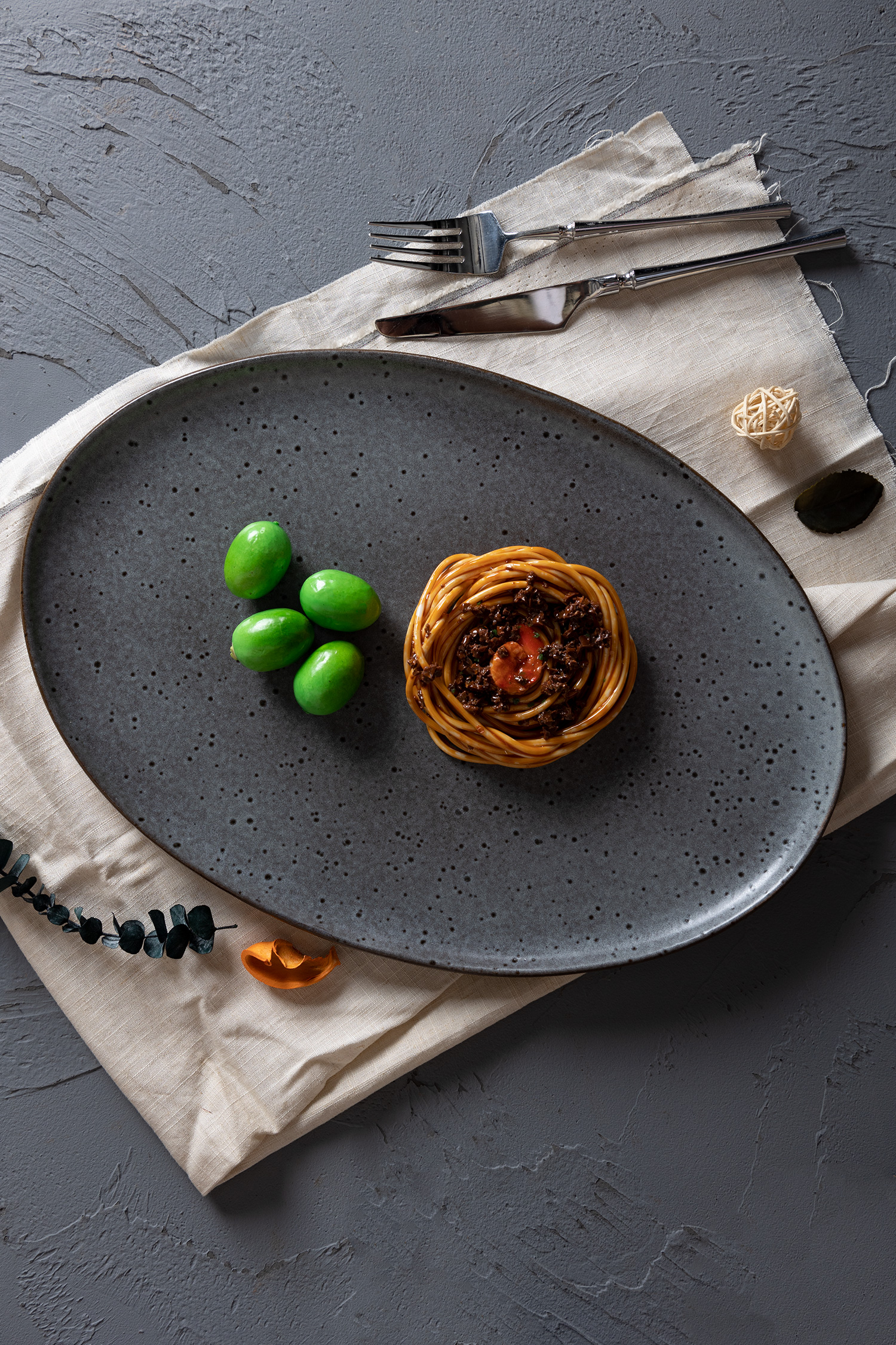 CHANGSHA HAPPY GO Stoneware Dinner Set in Matcha Green, Blue and Gray Tones with Reactive Matte Glaze Finish  |happygodinnerware.com