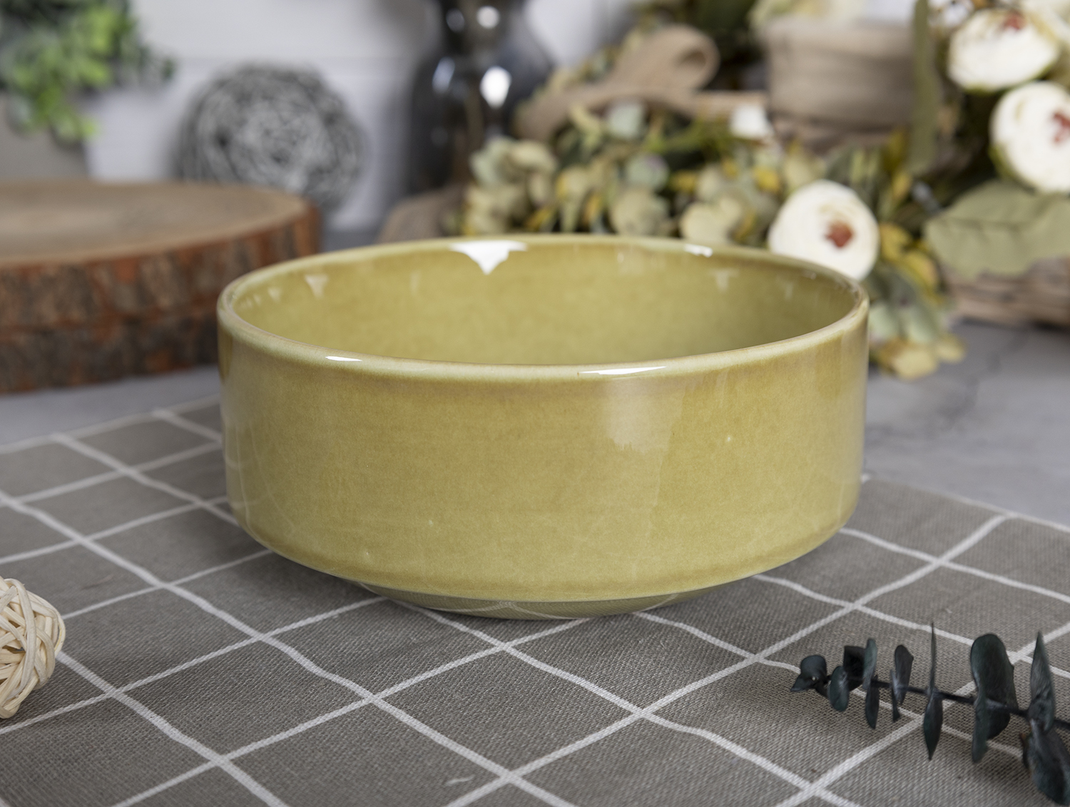 CHANGSHA HAPPY GO  Colorful Candy Tone Reactive Glaze Stoneware Dinner Set with Stackable Design  |happygodinnerware.com