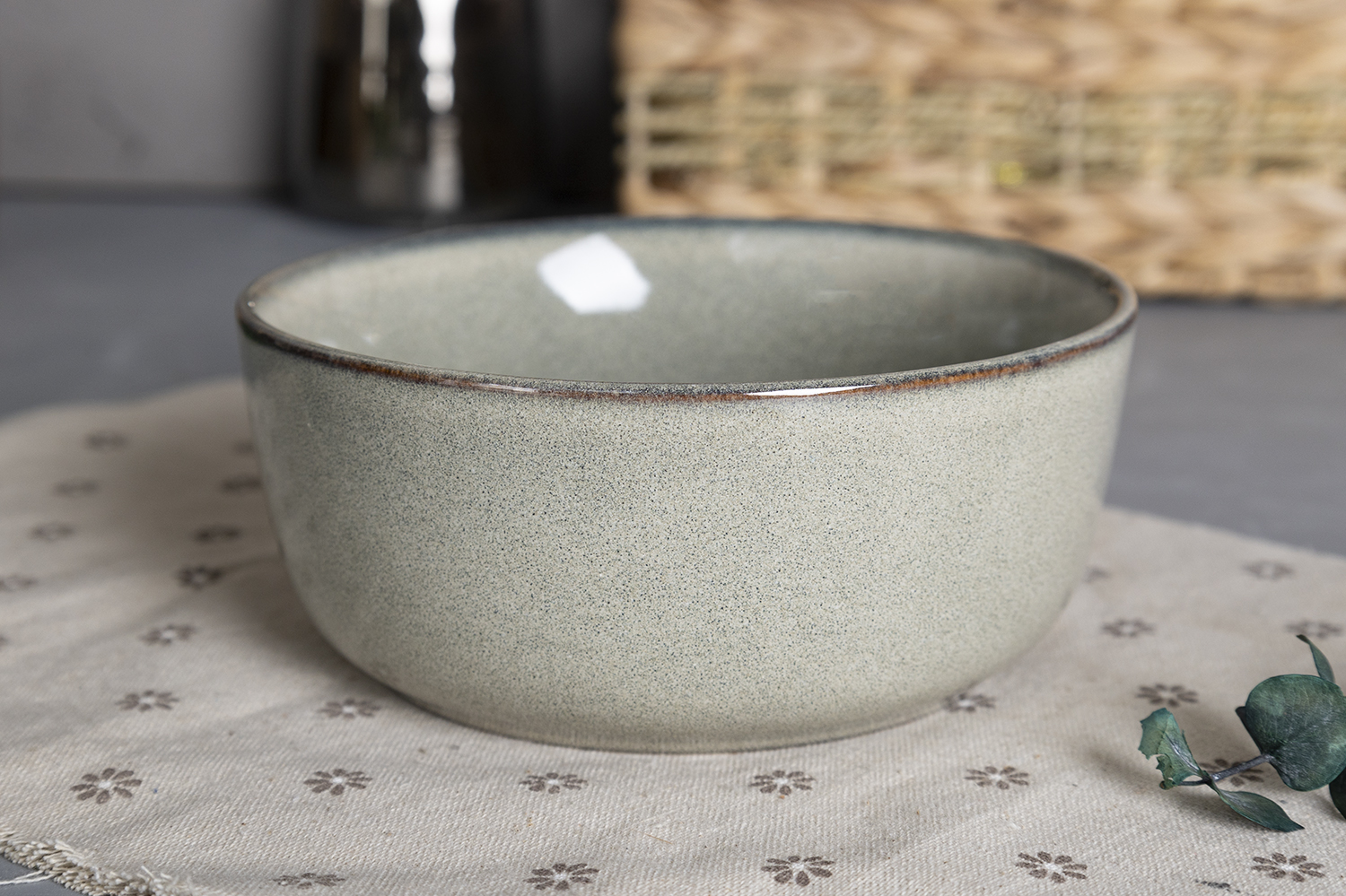 CHANGSHA HAPPY GO Rustic Reactive Glaze Stoneware Dinnerware Set – Earthy Tone Plates, Bowls & Mugs for Everyday Dining|happygodinnerware.com