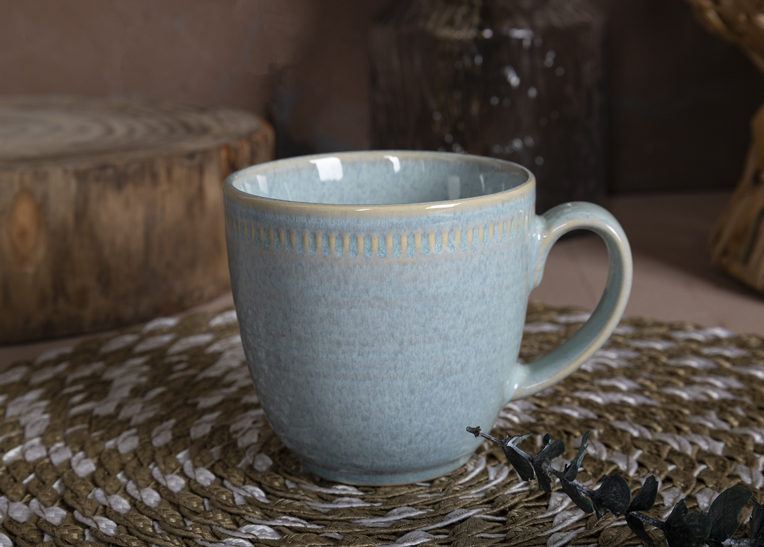 CHANGSHA HAPPY GO Pastel Reactive Glaze Stoneware Dinnerware Set – Soft Color Plates, Bowls & Mugs with Handcrafted Touch|happygodinnerware.com