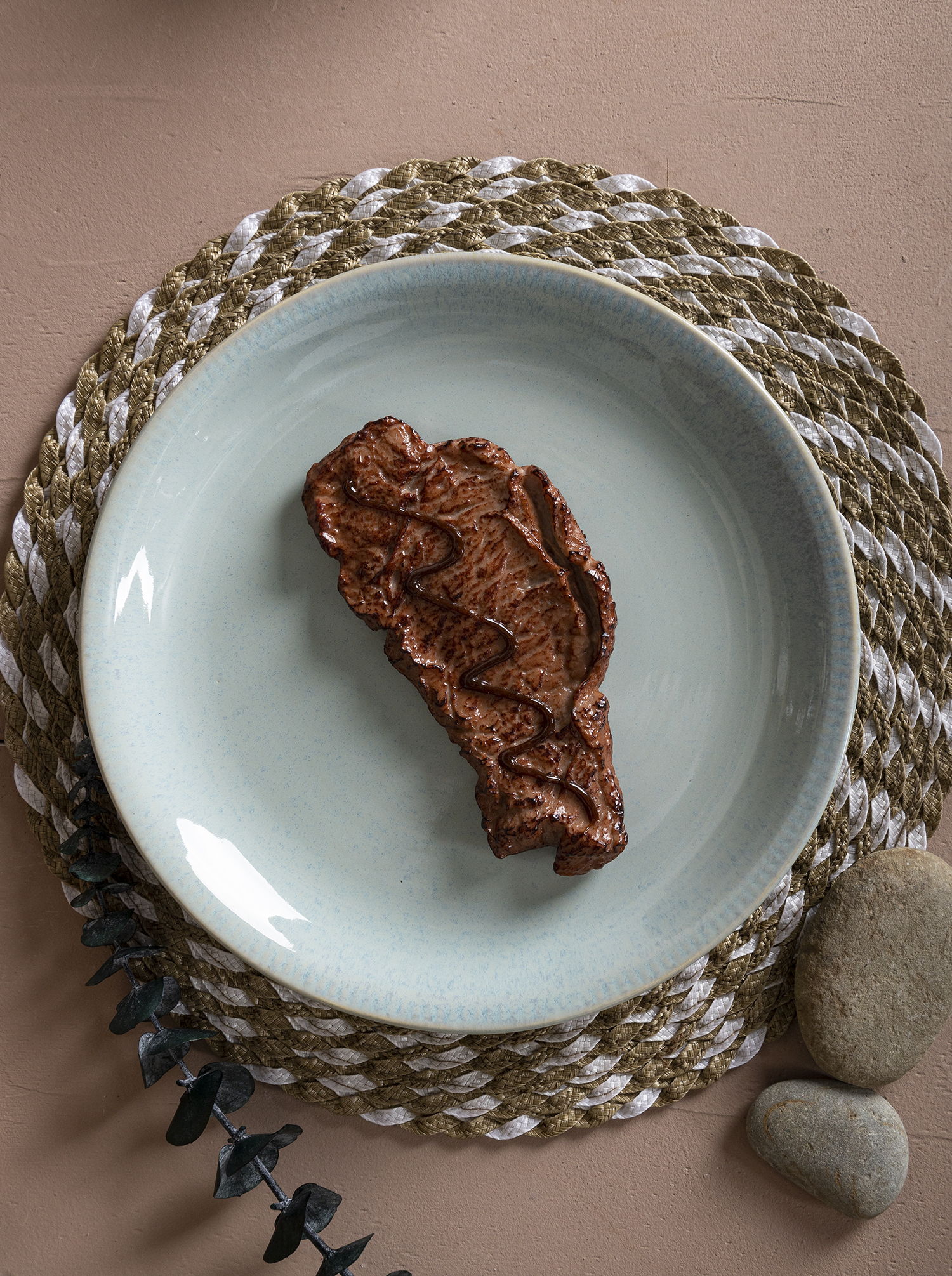 CHANGSHA HAPPY GO Pastel Reactive Glaze Stoneware Dinnerware Set – Soft Color Plates, Bowls & Mugs with Handcrafted Touch|happygodinnerware.com