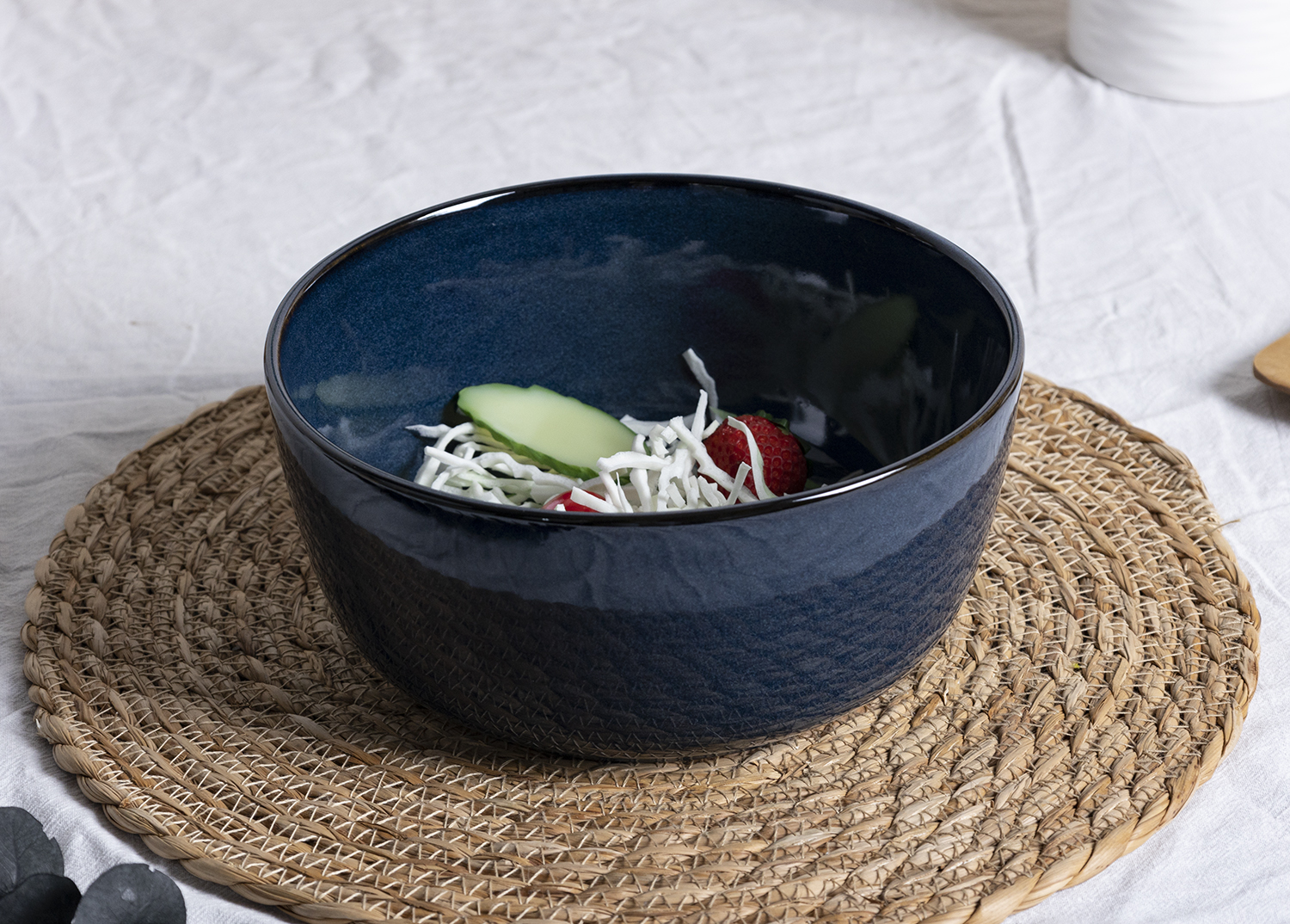 CHANGSHA HAPPY GO Two-Tone Reactive Glaze Ceramic Bowl Set for Kitchen and Dining|happygodinnerware.com