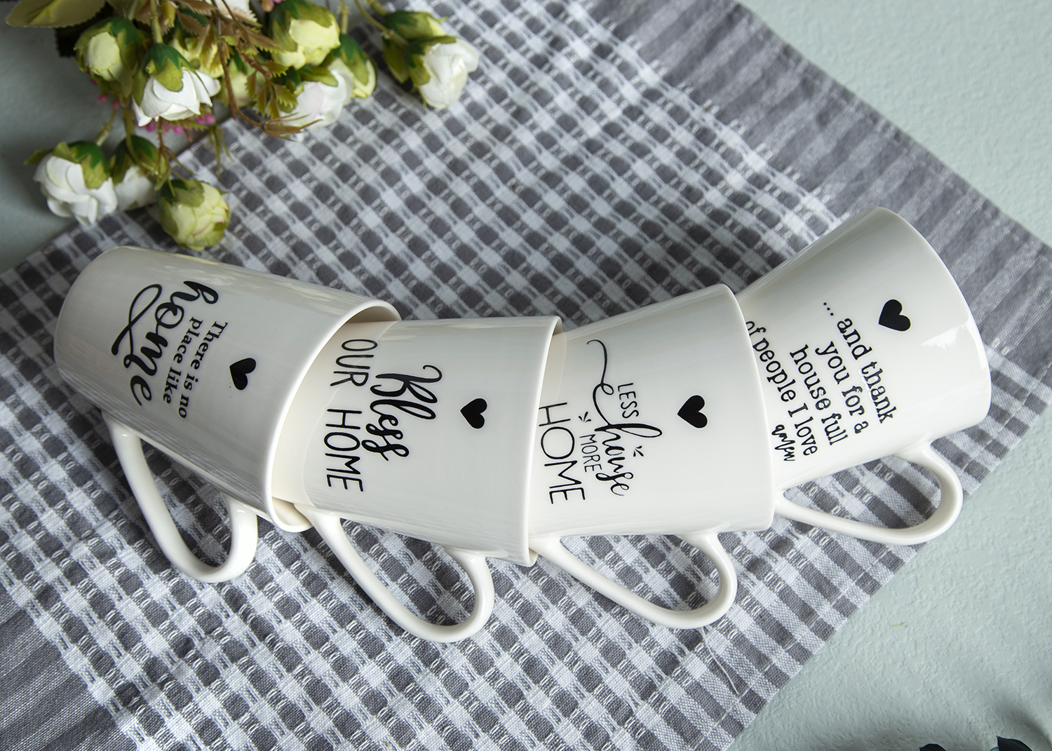 CHANGSHA HAPPY GO Ceramic Mugs with Inspirational Quotes |happygodinnerware.com