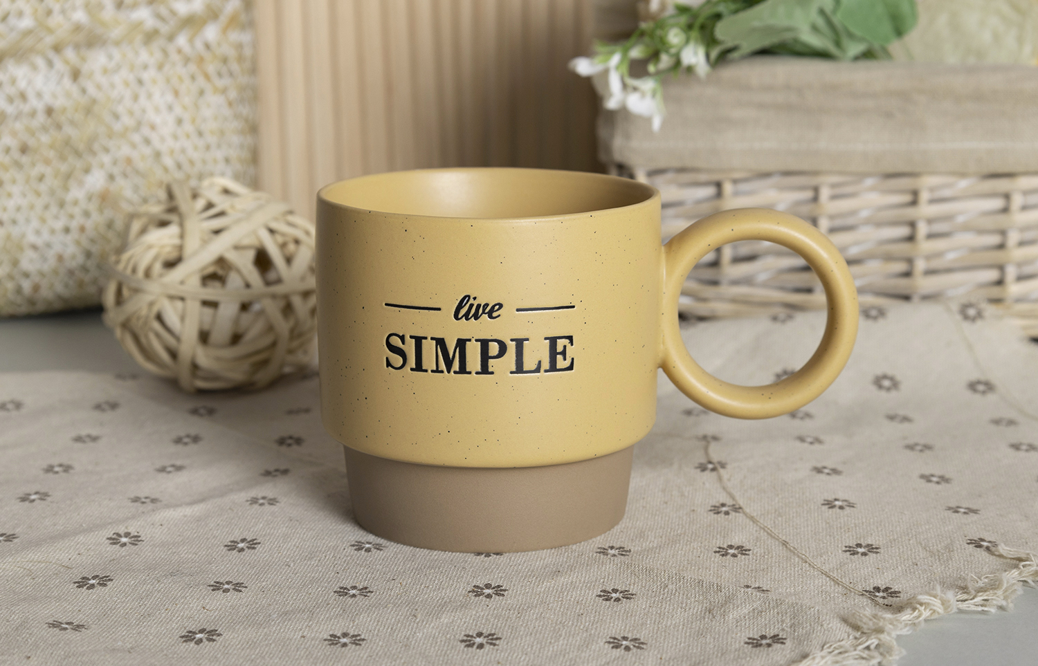 CHANGSHA HAPPY GO Pastel Typography Motivational Quote New Bone China Mug Set with Matte Macaron Colors |Dopamine Series Ceramics  |happygodinnerware.com
