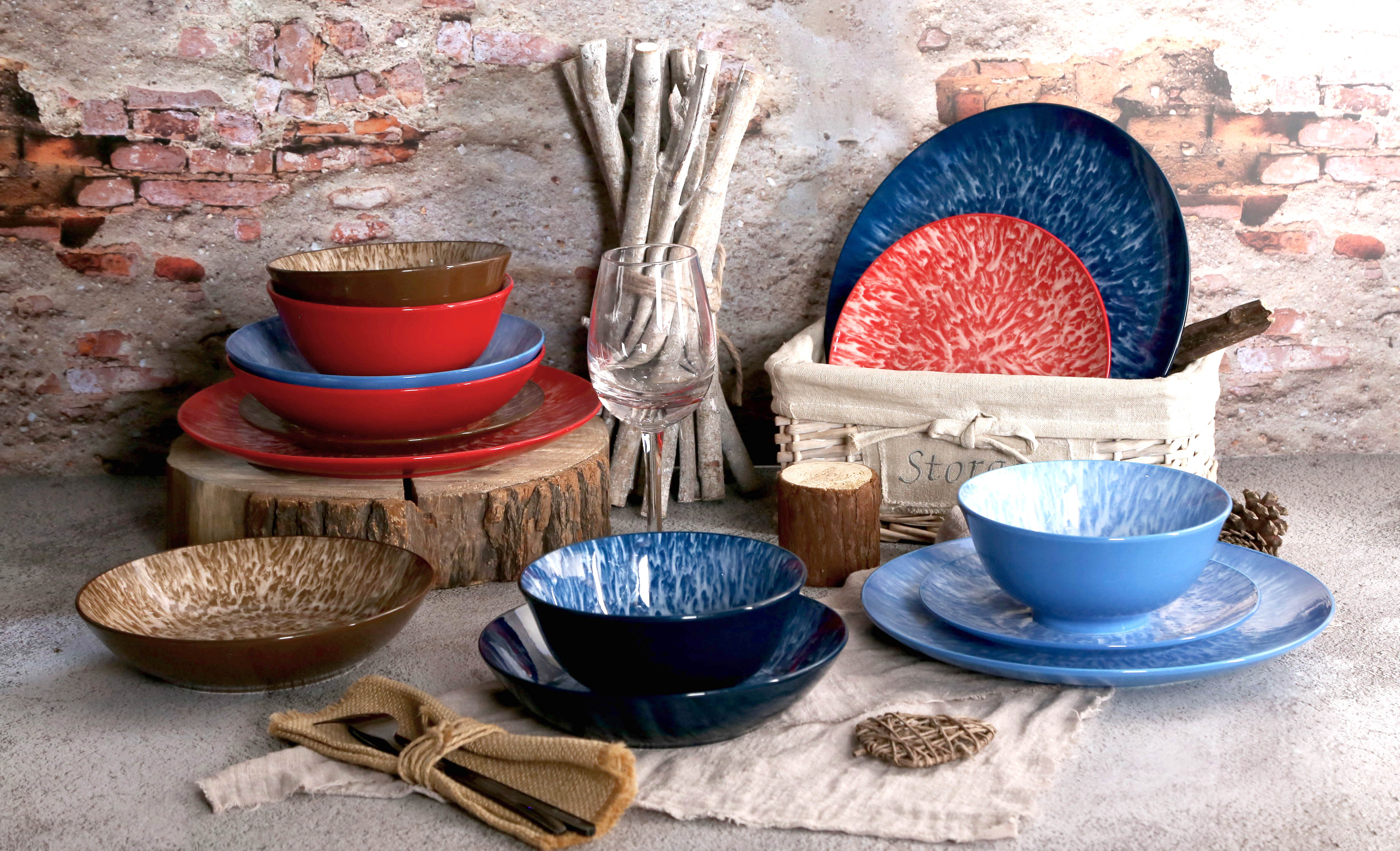 CHANGSHA HAPPY GO Contemporary Printed Porcelain Tableware Set |happygodinnerware.com