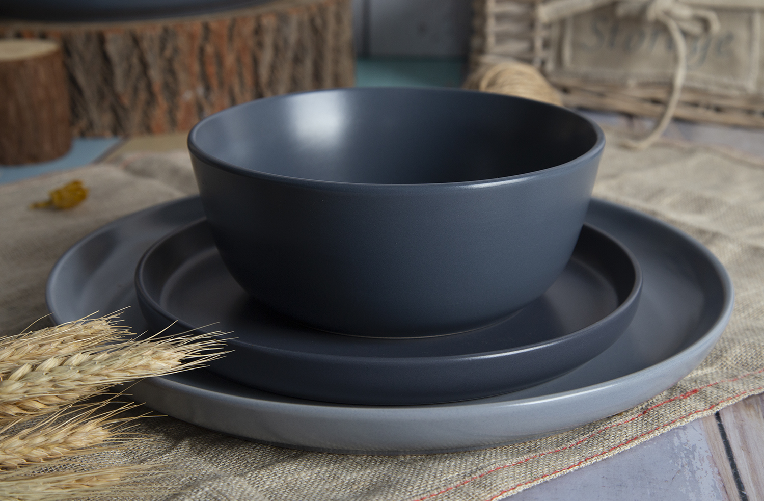 CHANGSHA HAPPY GO Stoneware Color Glaze Dinnerware Set |happygodinnerware.com