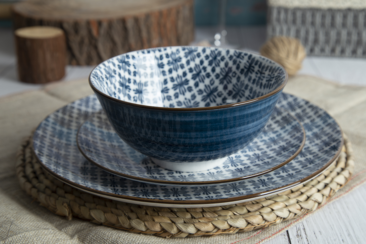CHANGSHA HAPPY GO White Porcelain Printed Pattern Dinnerware Set |happygodinnerware.com
