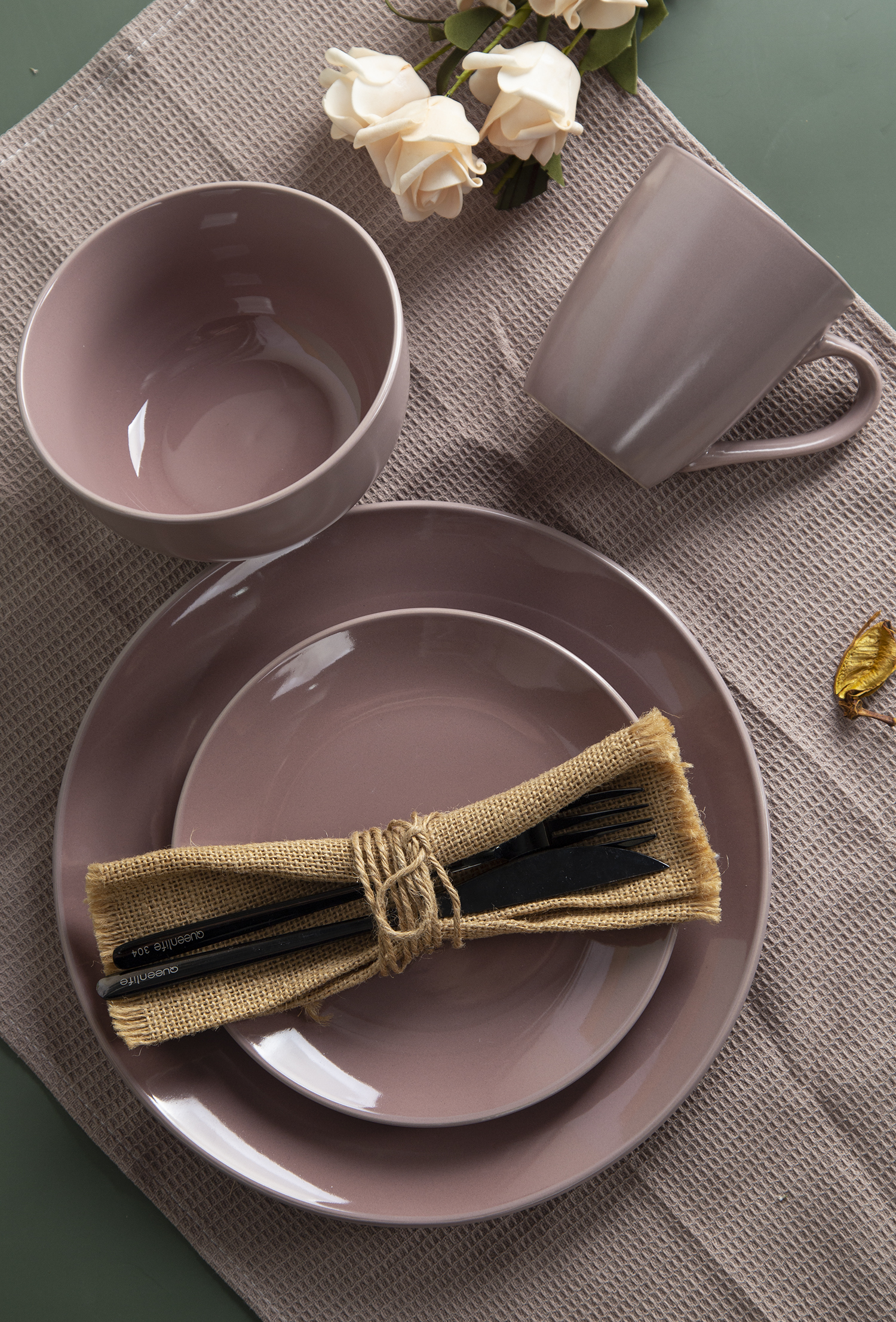CHANGSHA HAPPY GO Stoneware Color Glaze Dinnerware Set |Dopamine Series Ceramics|happygodinnerware.com